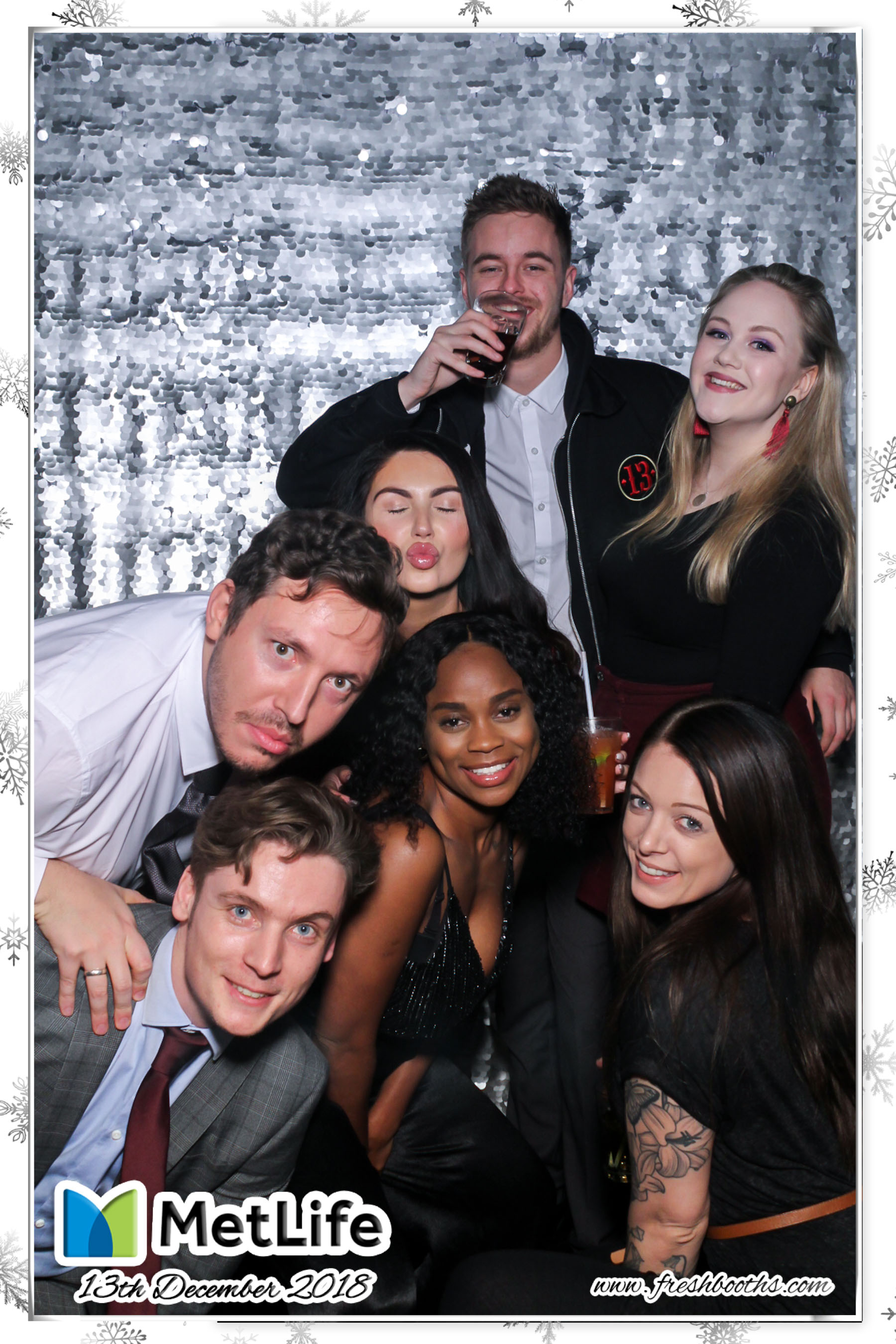 MetLife Christmas Party | View more photos from the event at gallery.freshbooths.com/u/FreshBooths/MetLife-Christmas-Party