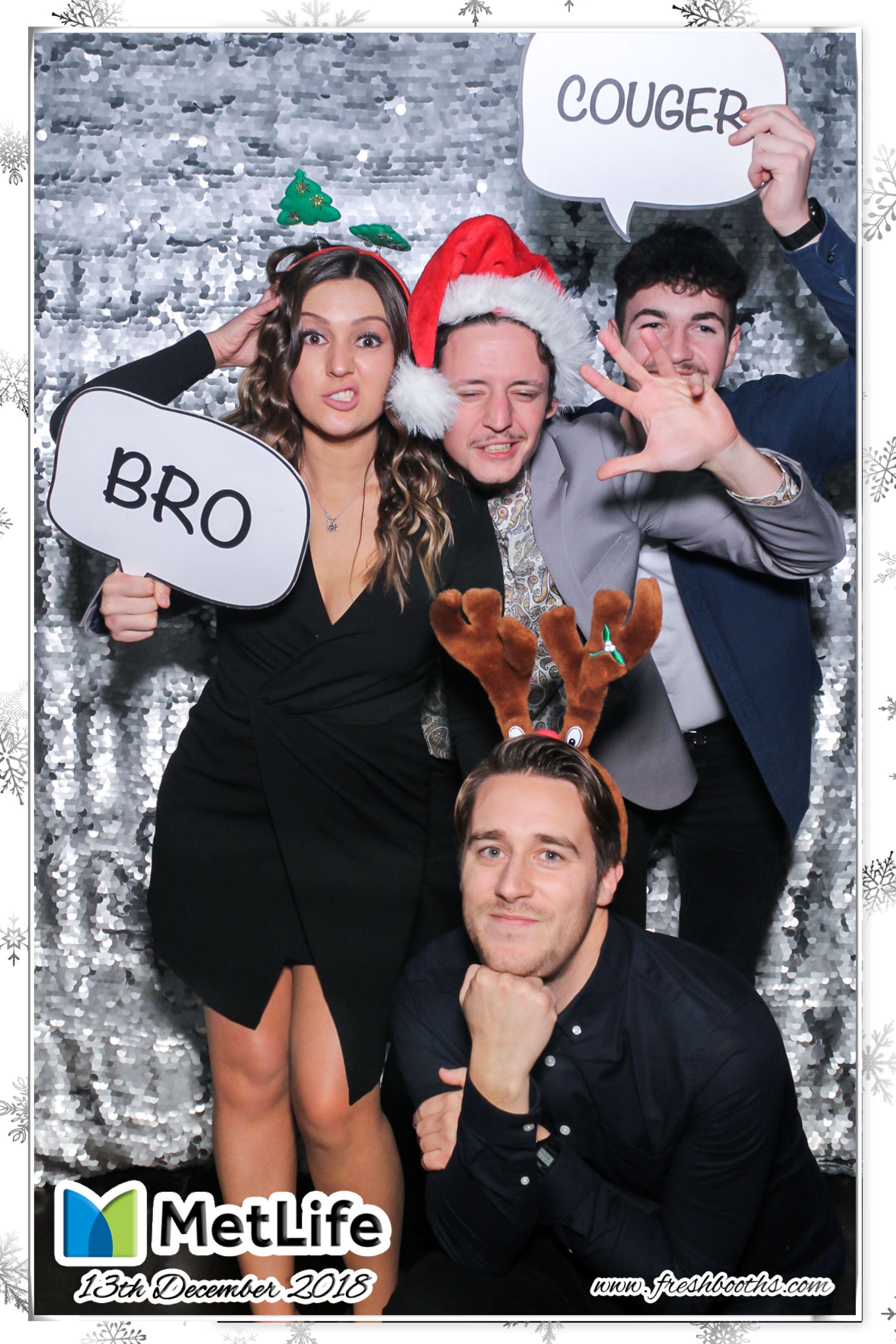 MetLife Christmas Party | View more photos from the event at gallery.freshbooths.com/u/FreshBooths/MetLife-Christmas-Party