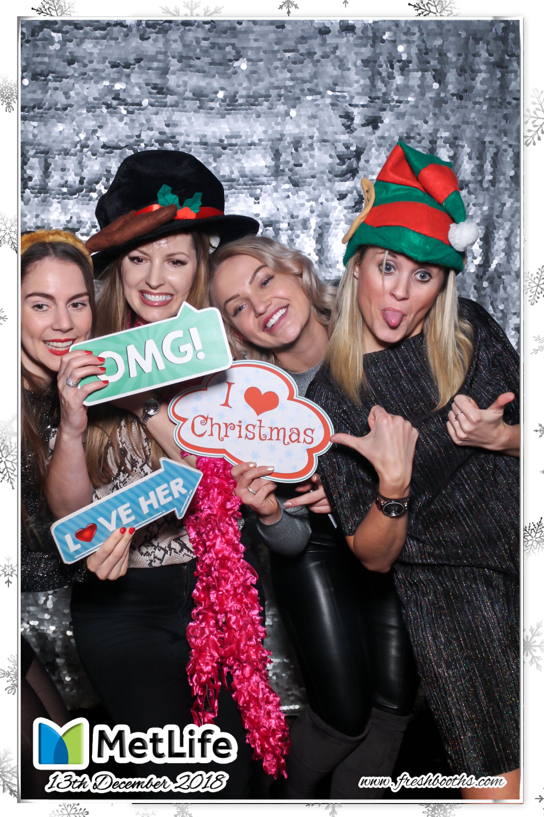 MetLife Christmas Party | View more photos from the event at gallery.freshbooths.com/u/FreshBooths/MetLife-Christmas-Party