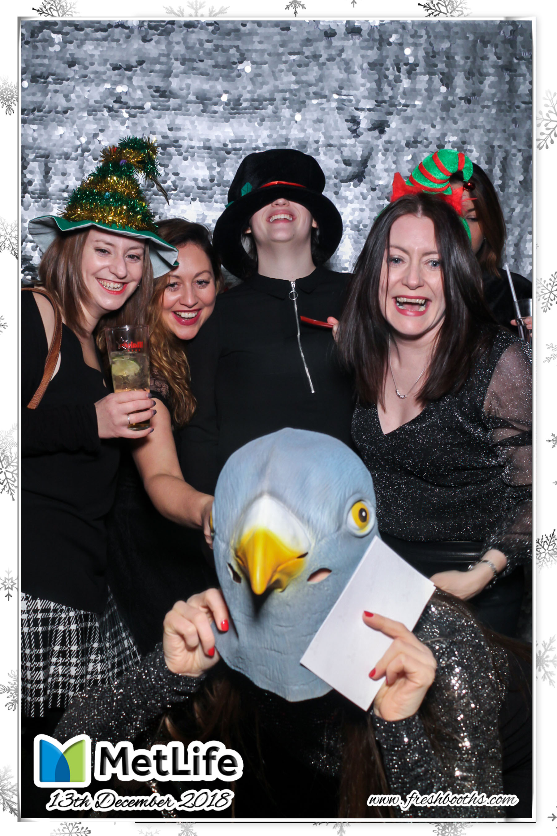 MetLife Christmas Party | View more photos from the event at gallery.freshbooths.com/u/FreshBooths/MetLife-Christmas-Party