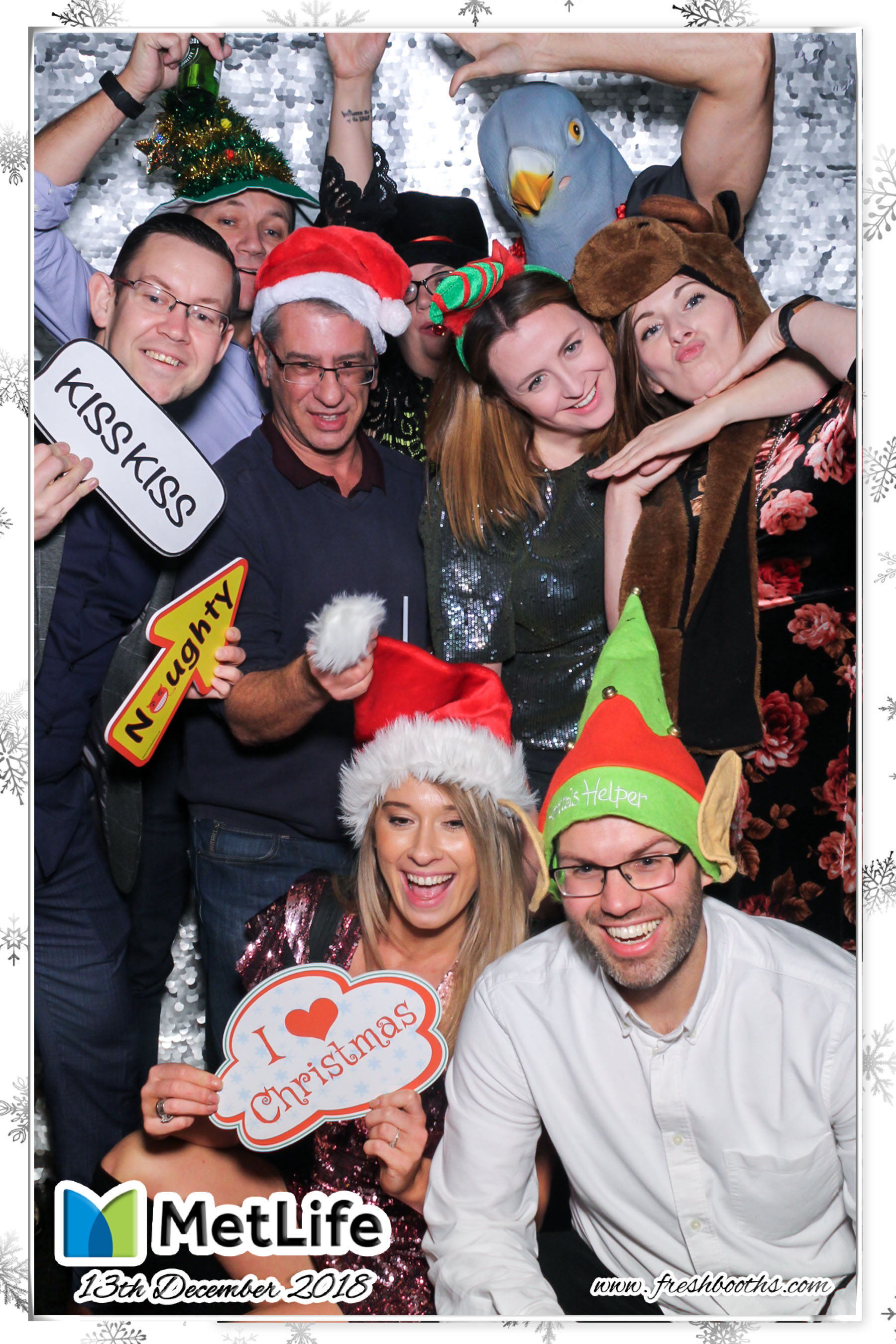 MetLife Christmas Party | View more photos from the event at gallery.freshbooths.com/u/FreshBooths/MetLife-Christmas-Party