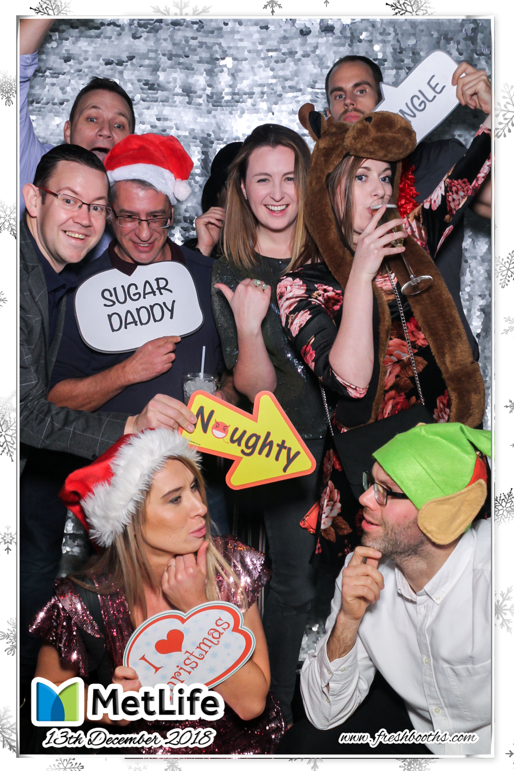 MetLife Christmas Party | View more photos from the event at gallery.freshbooths.com/u/FreshBooths/MetLife-Christmas-Party