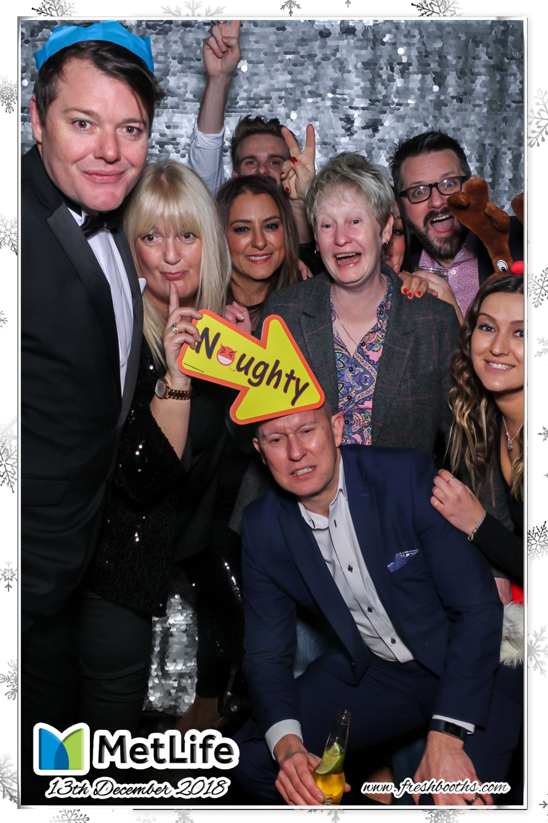 MetLife Christmas Party | View more photos from the event at gallery.freshbooths.com/u/FreshBooths/MetLife-Christmas-Party