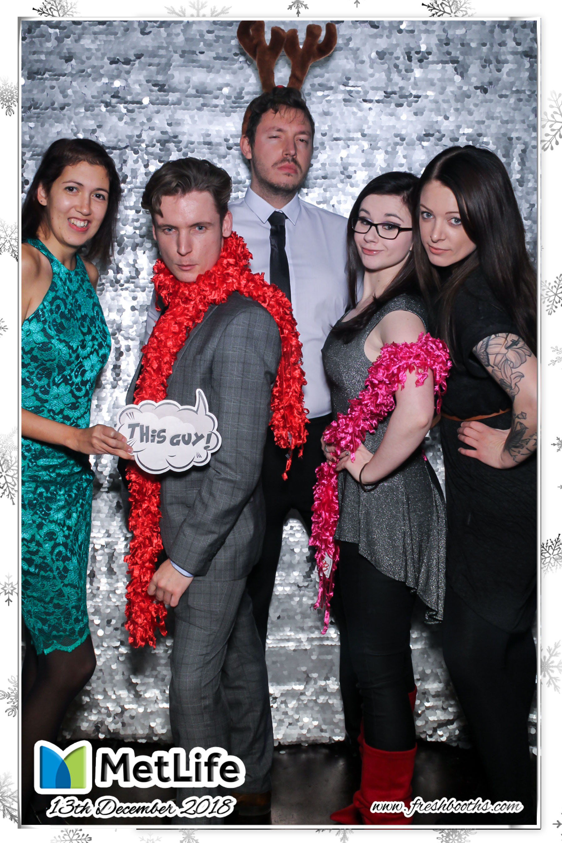 MetLife Christmas Party | View more photos from the event at gallery.freshbooths.com/u/FreshBooths/MetLife-Christmas-Party