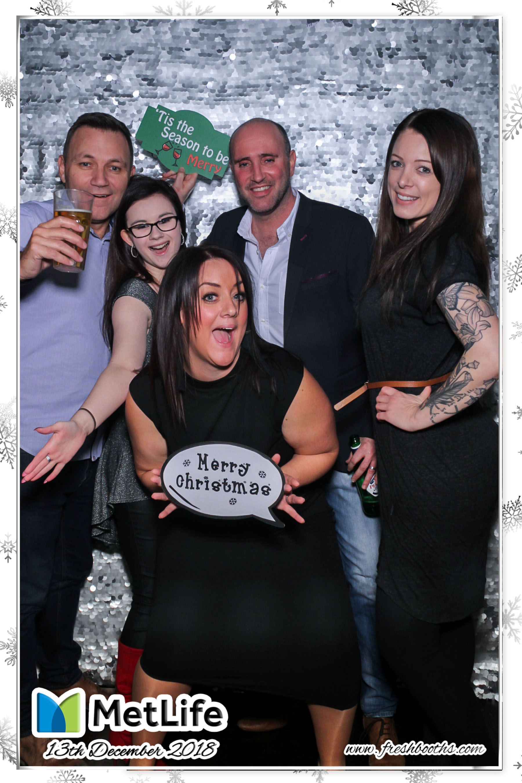 MetLife Christmas Party | View more photos from the event at gallery.freshbooths.com/u/FreshBooths/MetLife-Christmas-Party