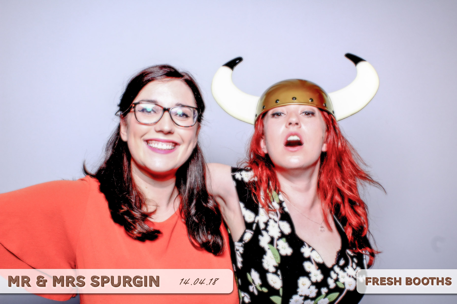 Mr & Mrs Spurgin | View more photos from the event at gallery.freshbooths.com/u/FreshBooths/Mr-Mrs-Spurgin