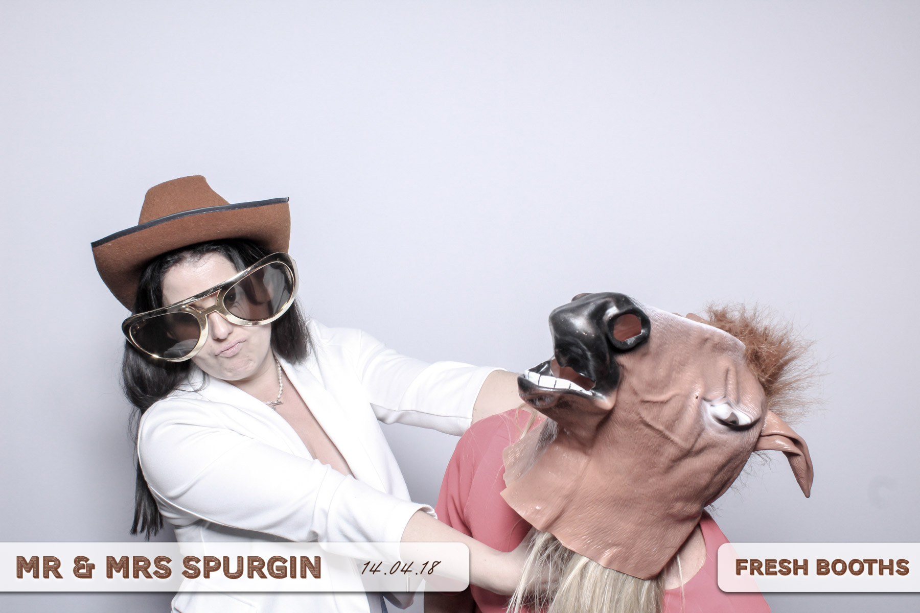 Mr & Mrs Spurgin | View more photos from the event at gallery.freshbooths.com/u/FreshBooths/Mr-Mrs-Spurgin