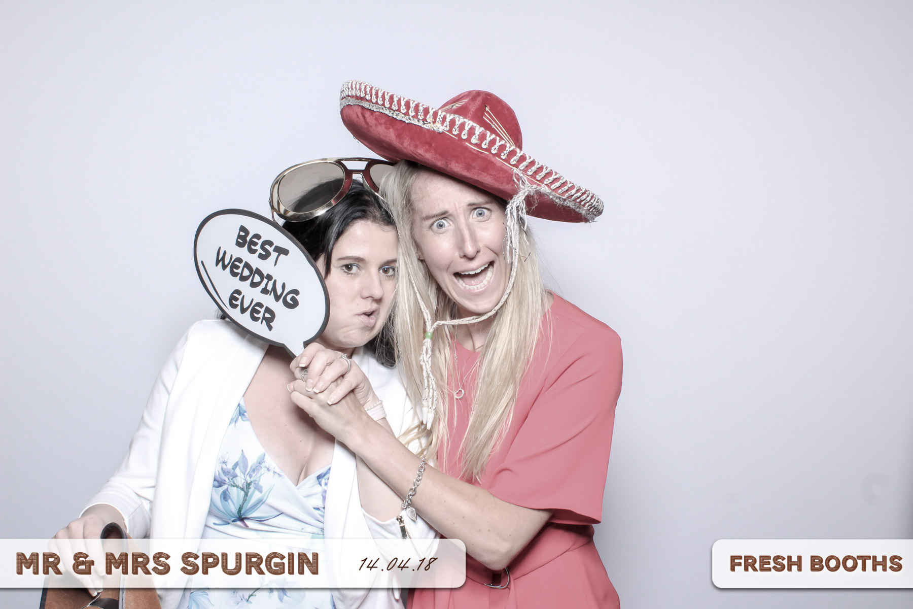 Mr & Mrs Spurgin | View more photos from the event at gallery.freshbooths.com/u/FreshBooths/Mr-Mrs-Spurgin