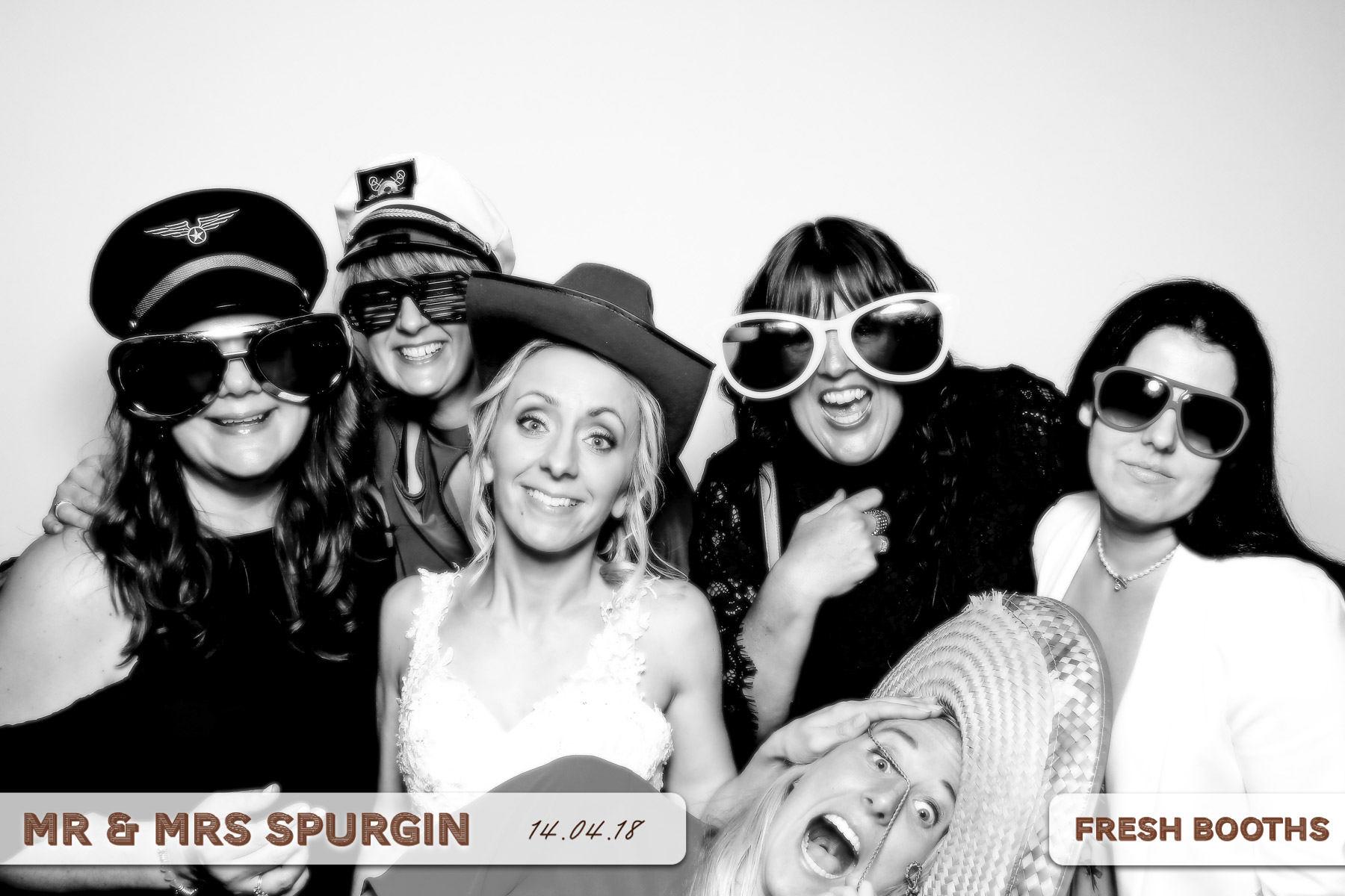 Mr & Mrs Spurgin | View more photos from the event at gallery.freshbooths.com/u/FreshBooths/Mr-Mrs-Spurgin