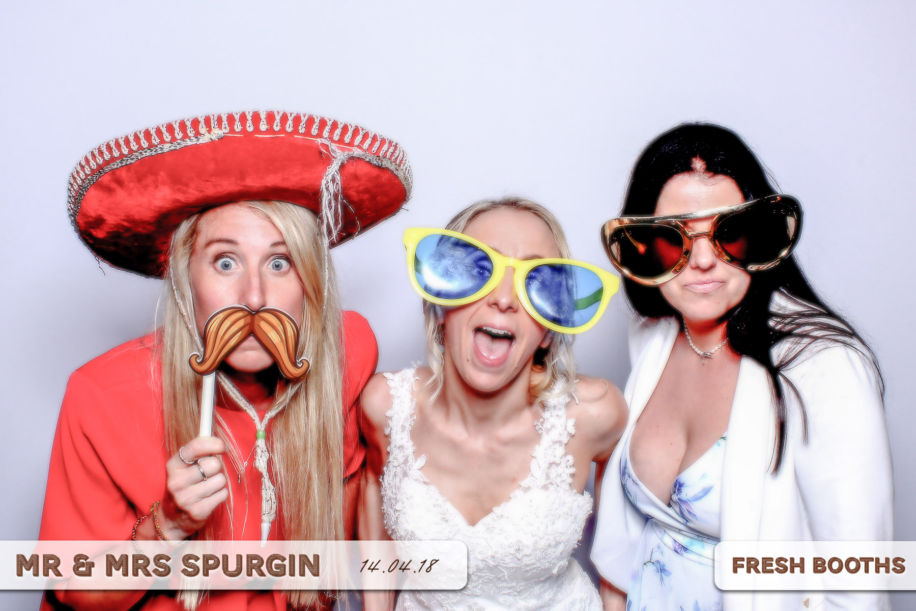 Mr & Mrs Spurgin | View more photos from the event at gallery.freshbooths.com/u/FreshBooths/Mr-Mrs-Spurgin
