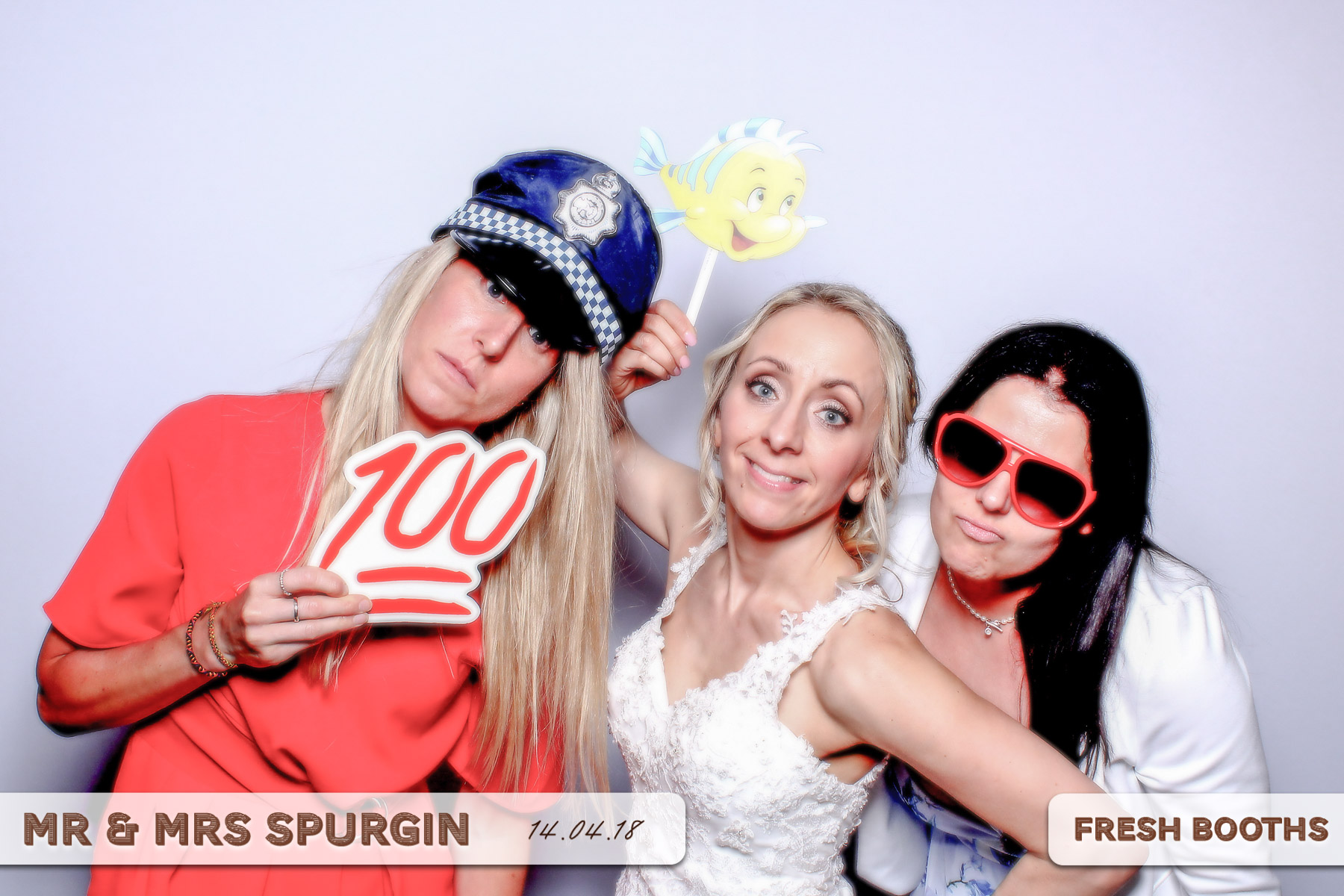 Mr & Mrs Spurgin | View more photos from the event at gallery.freshbooths.com/u/FreshBooths/Mr-Mrs-Spurgin