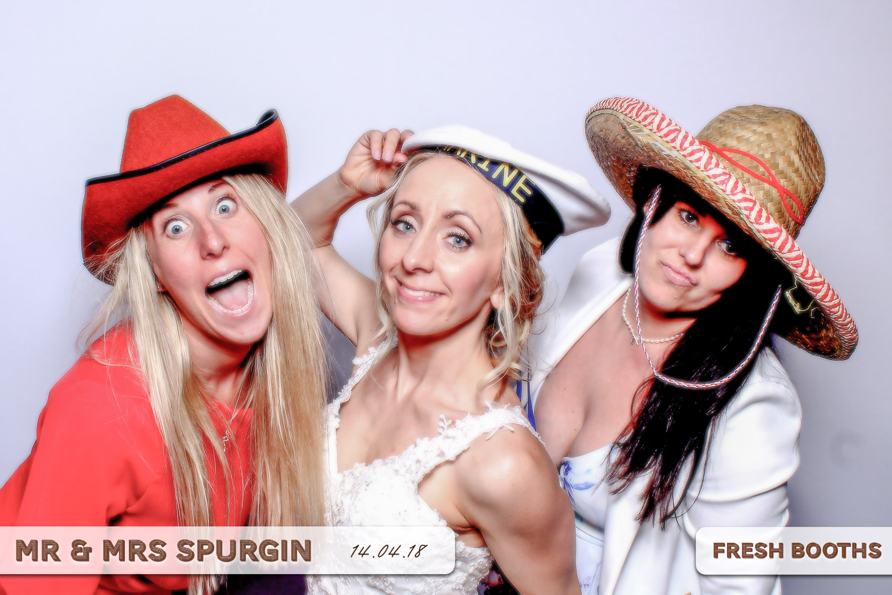 Mr & Mrs Spurgin | View more photos from the event at gallery.freshbooths.com/u/FreshBooths/Mr-Mrs-Spurgin