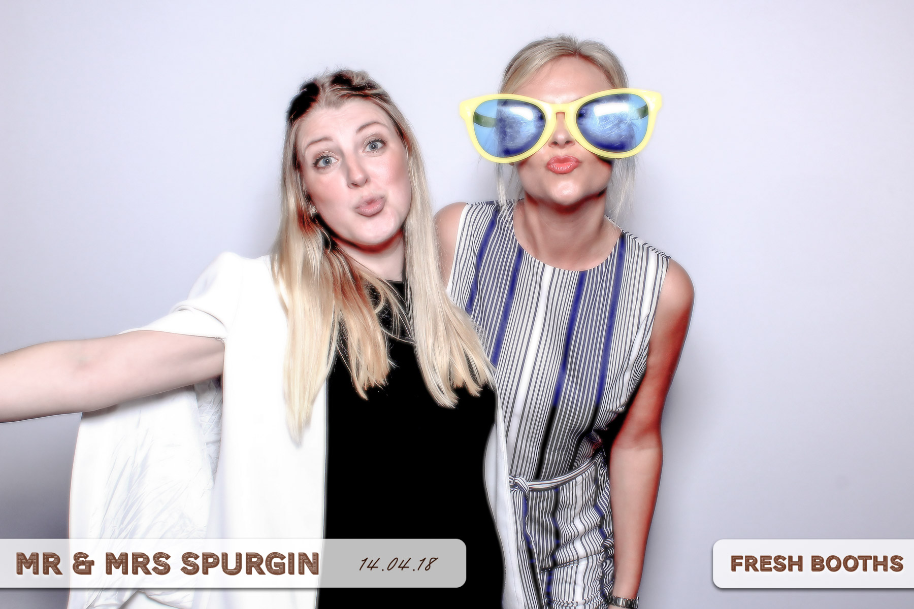 Mr & Mrs Spurgin | View more photos from the event at gallery.freshbooths.com/u/FreshBooths/Mr-Mrs-Spurgin