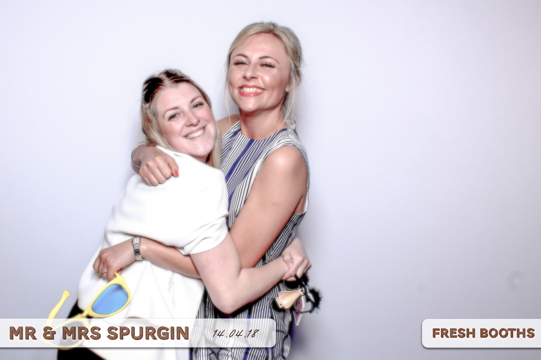Mr & Mrs Spurgin | View more photos from the event at gallery.freshbooths.com/u/FreshBooths/Mr-Mrs-Spurgin