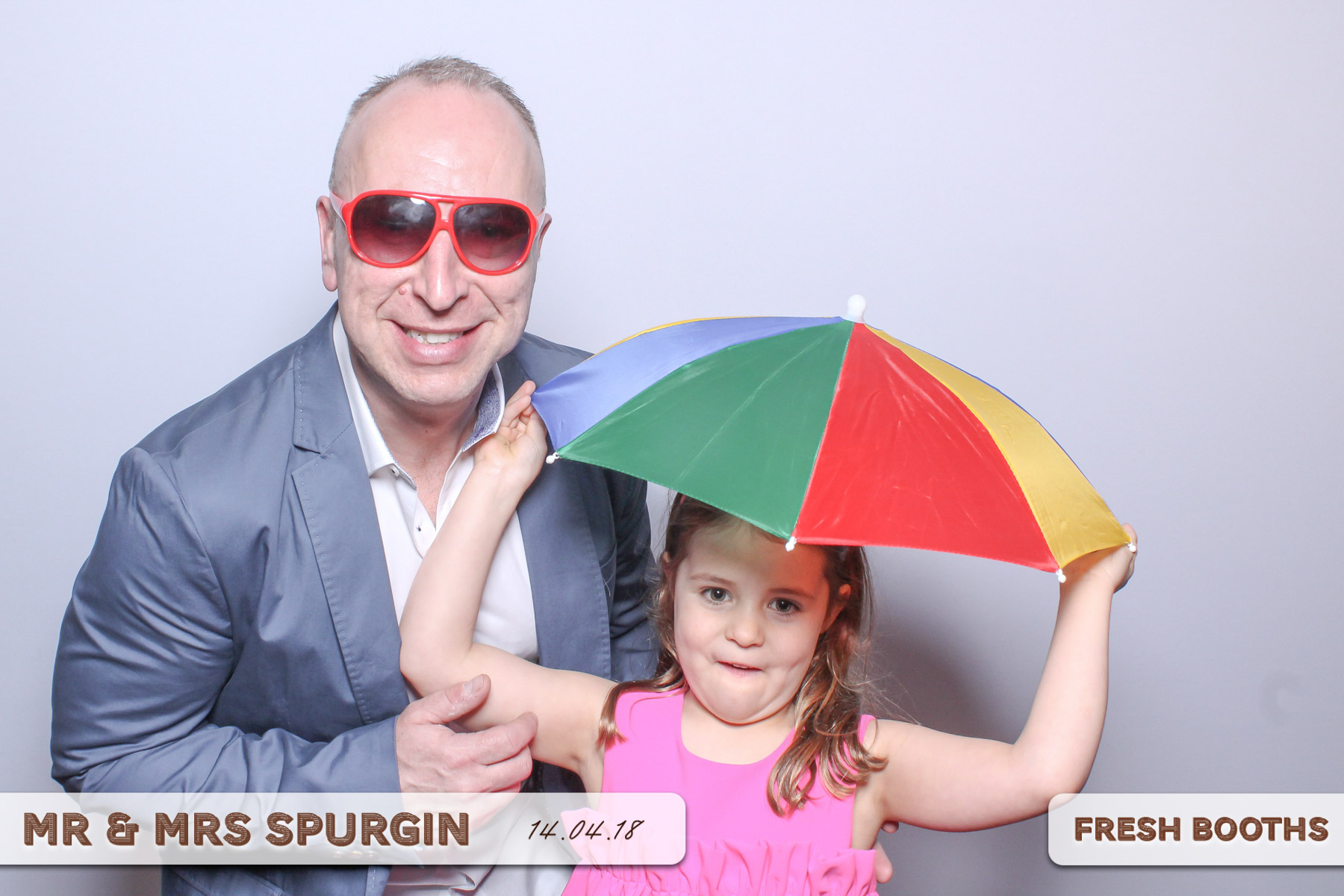 Mr & Mrs Spurgin | View more photos from the event at gallery.freshbooths.com/u/FreshBooths/Mr-Mrs-Spurgin