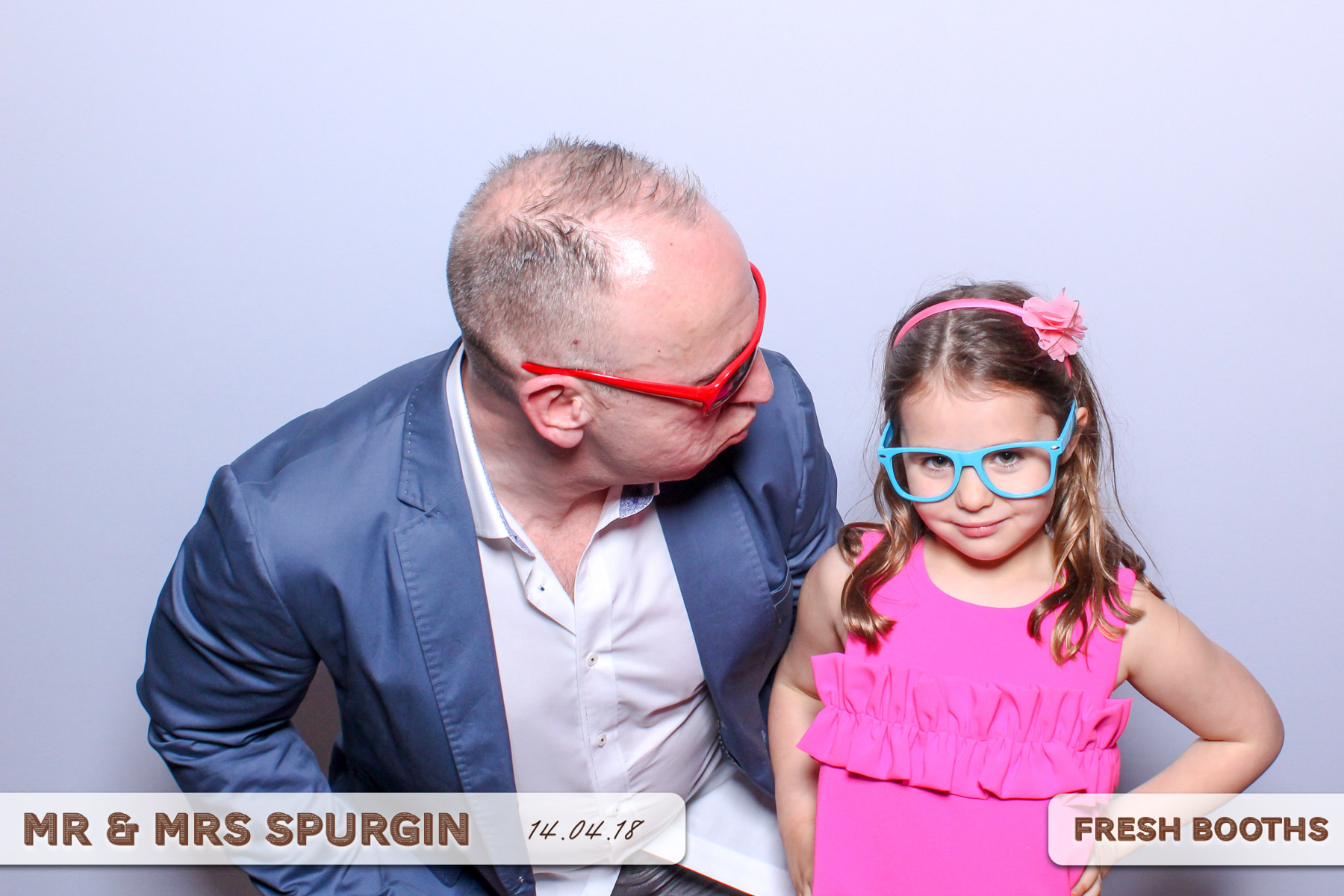 Mr & Mrs Spurgin | View more photos from the event at gallery.freshbooths.com/u/FreshBooths/Mr-Mrs-Spurgin