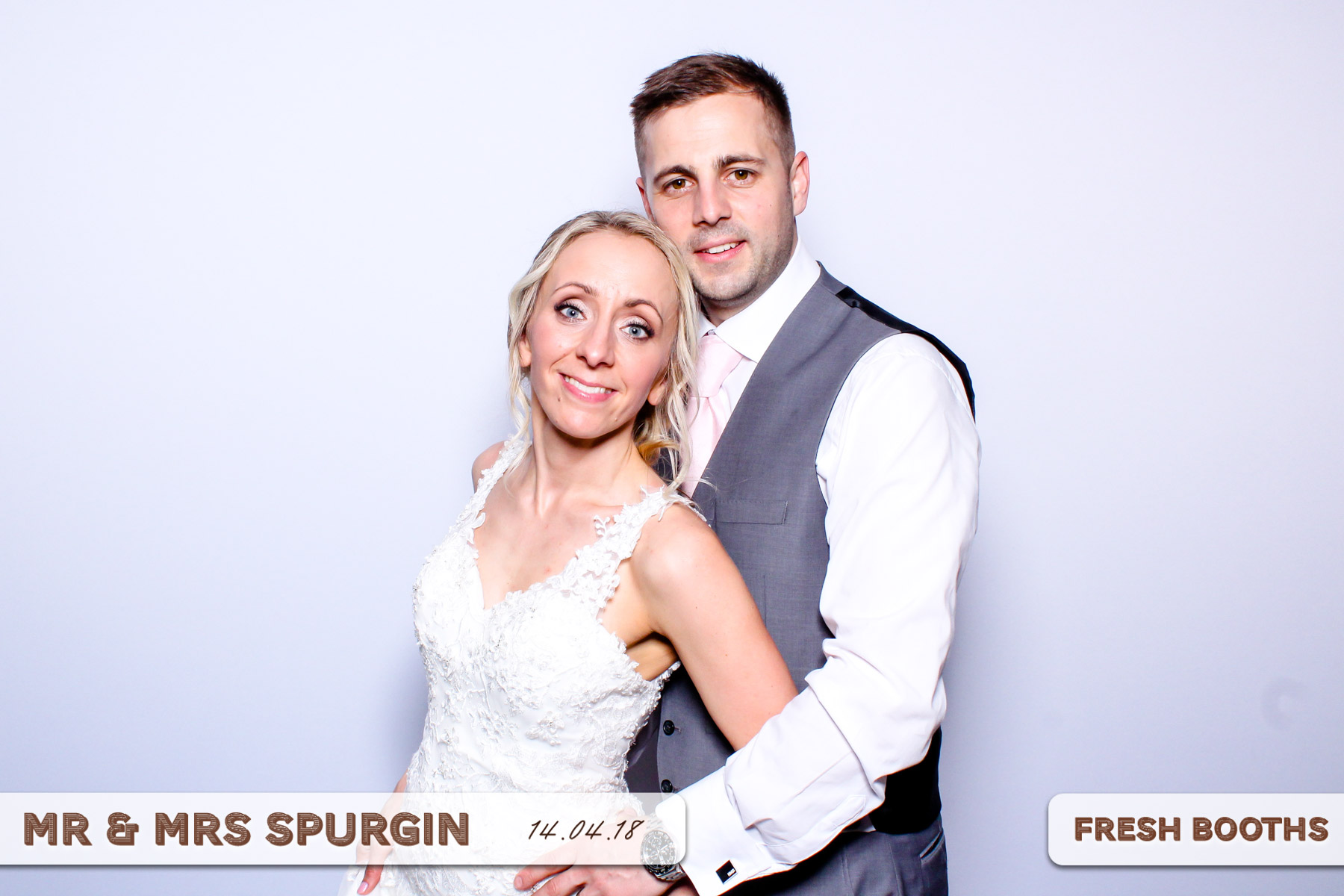 Mr & Mrs Spurgin | View more photos from the event at gallery.freshbooths.com/u/FreshBooths/Mr-Mrs-Spurgin