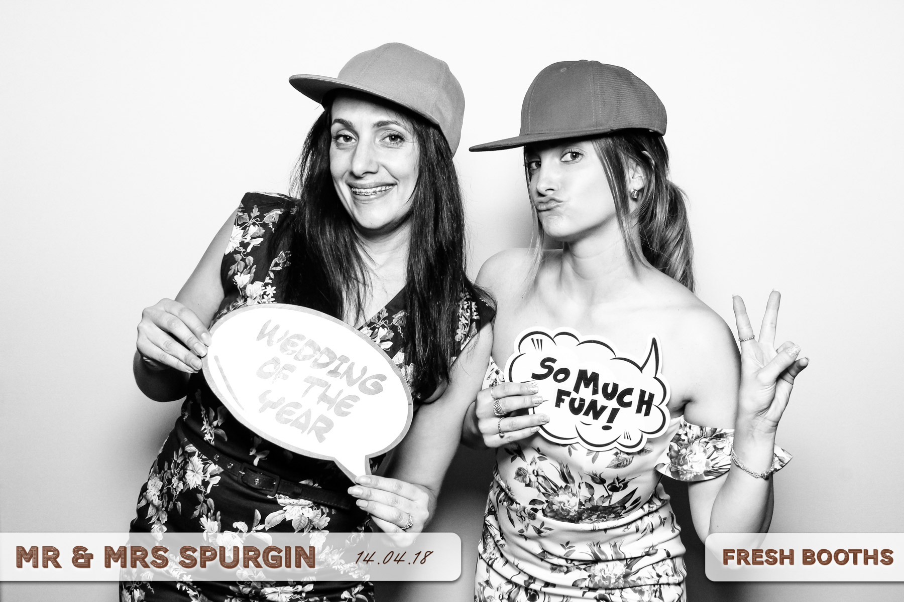 Mr & Mrs Spurgin | View more photos from the event at gallery.freshbooths.com/u/FreshBooths/Mr-Mrs-Spurgin