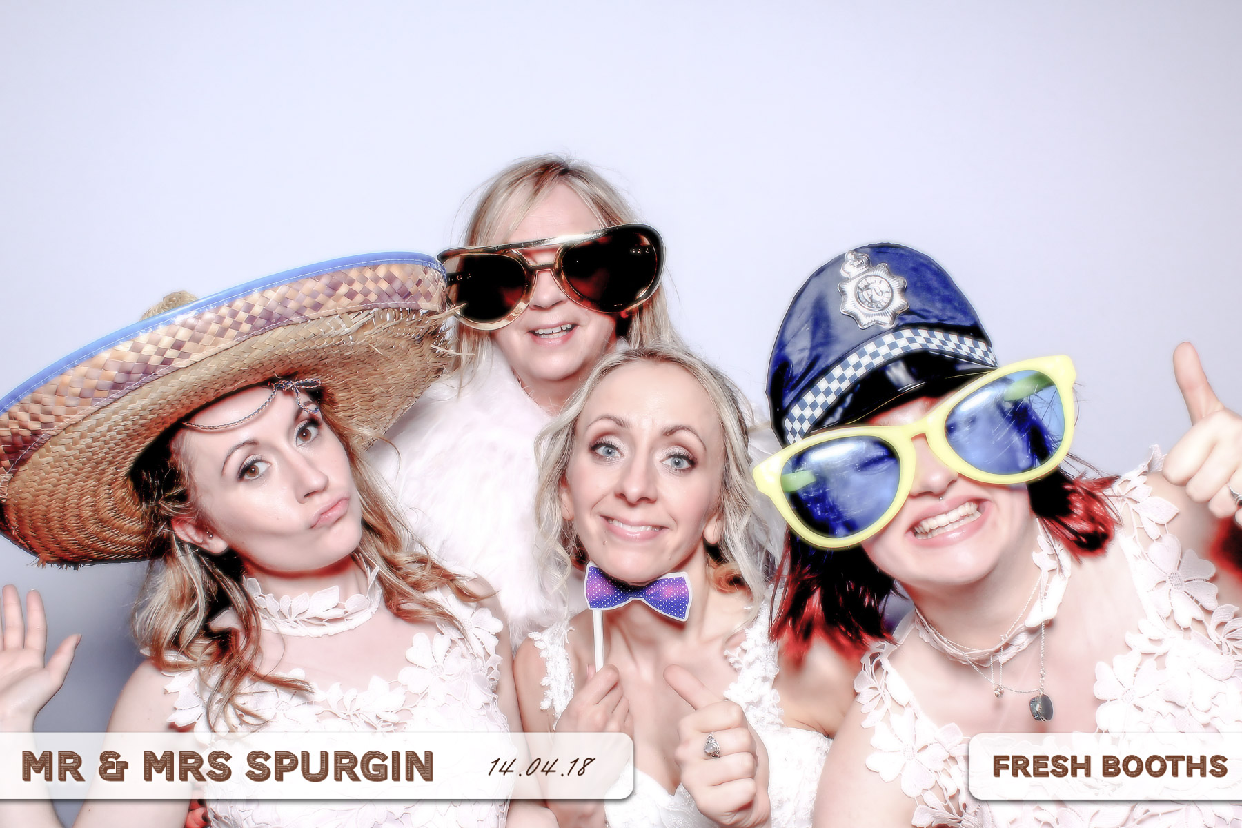 Mr & Mrs Spurgin | View more photos from the event at gallery.freshbooths.com/u/FreshBooths/Mr-Mrs-Spurgin