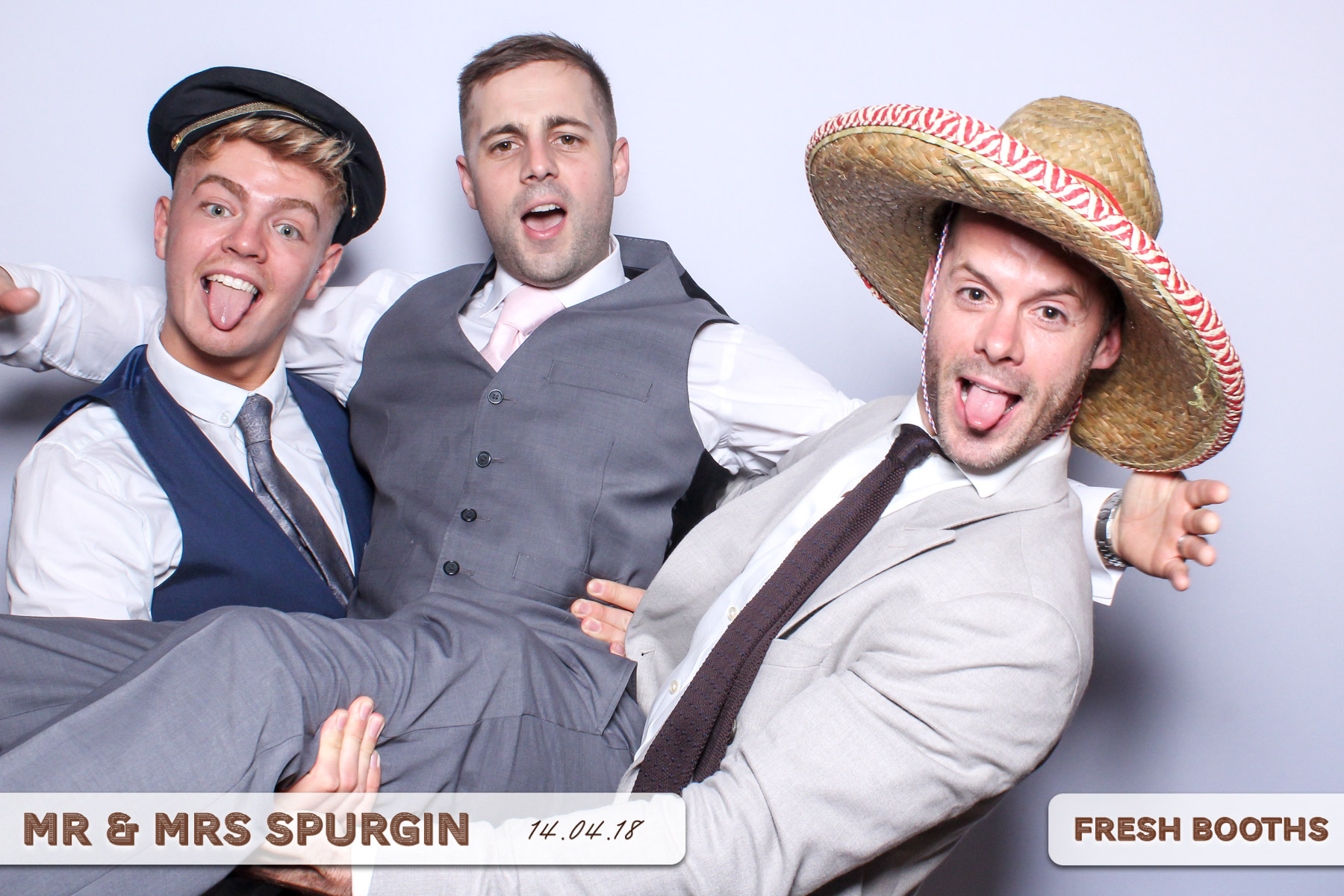 Mr & Mrs Spurgin | View more photos from the event at gallery.freshbooths.com/u/FreshBooths/Mr-Mrs-Spurgin