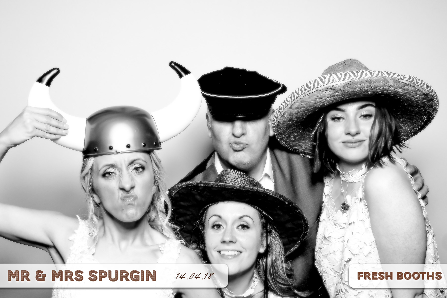 Mr & Mrs Spurgin | View more photos from the event at gallery.freshbooths.com/u/FreshBooths/Mr-Mrs-Spurgin