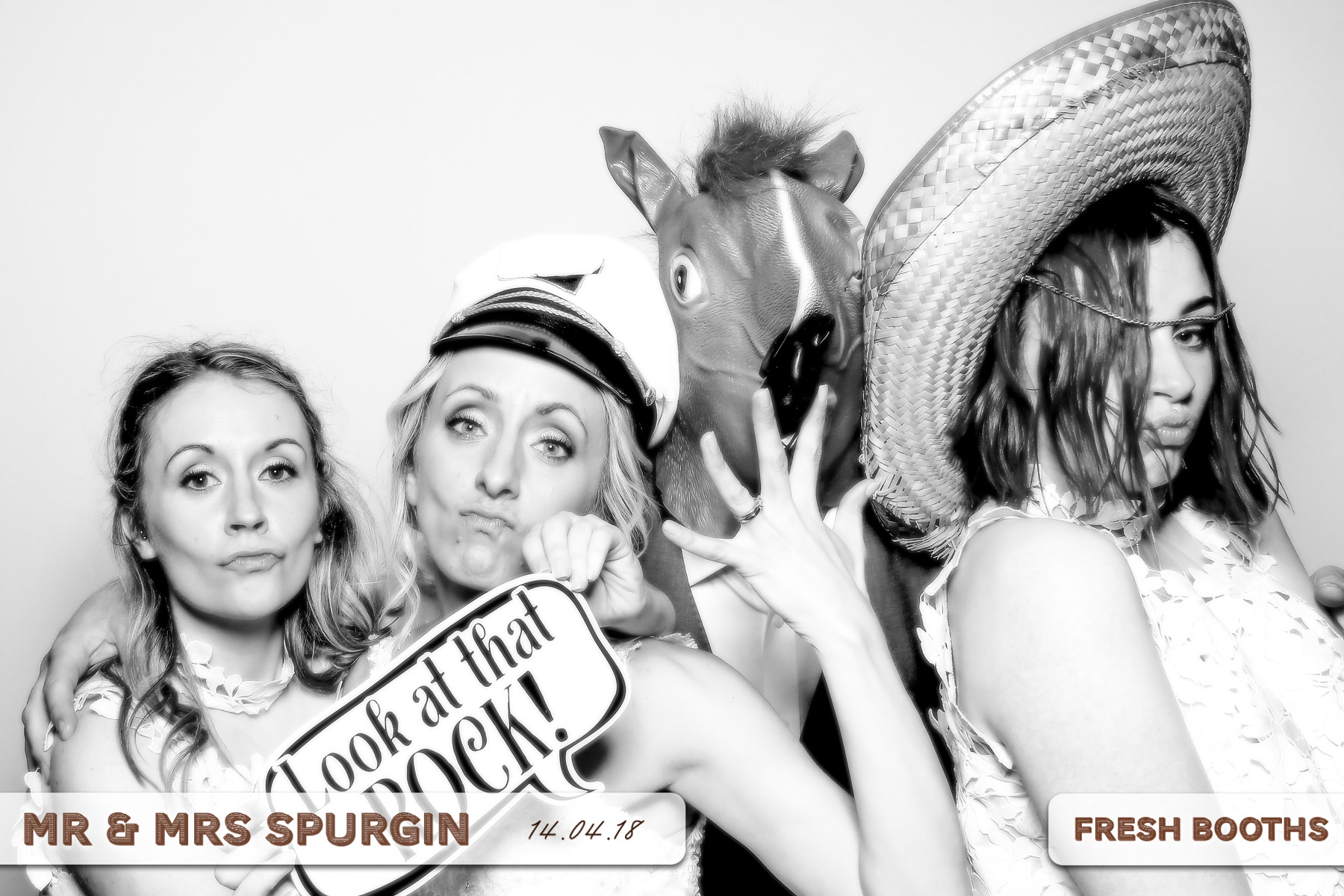Mr & Mrs Spurgin | View more photos from the event at gallery.freshbooths.com/u/FreshBooths/Mr-Mrs-Spurgin