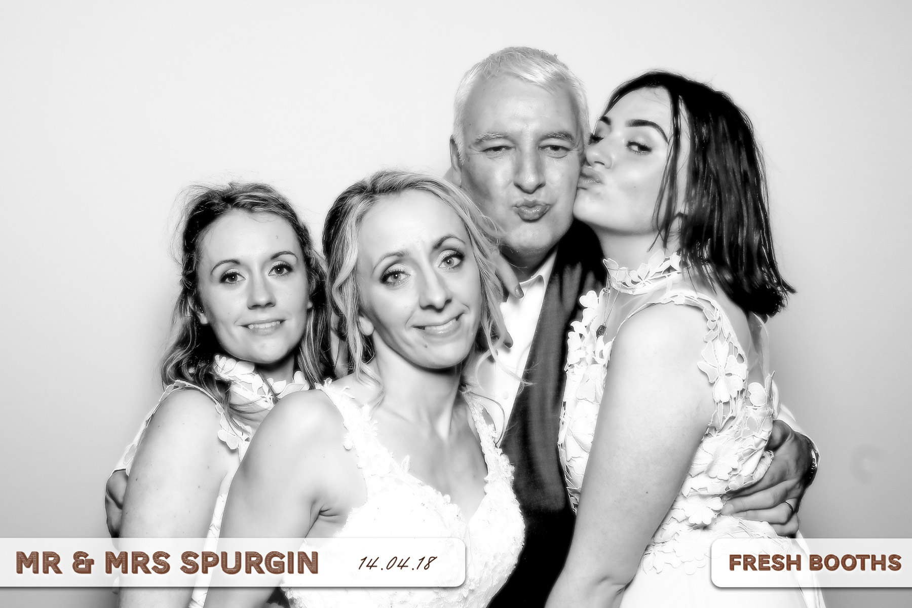 Mr & Mrs Spurgin | View more photos from the event at gallery.freshbooths.com/u/FreshBooths/Mr-Mrs-Spurgin