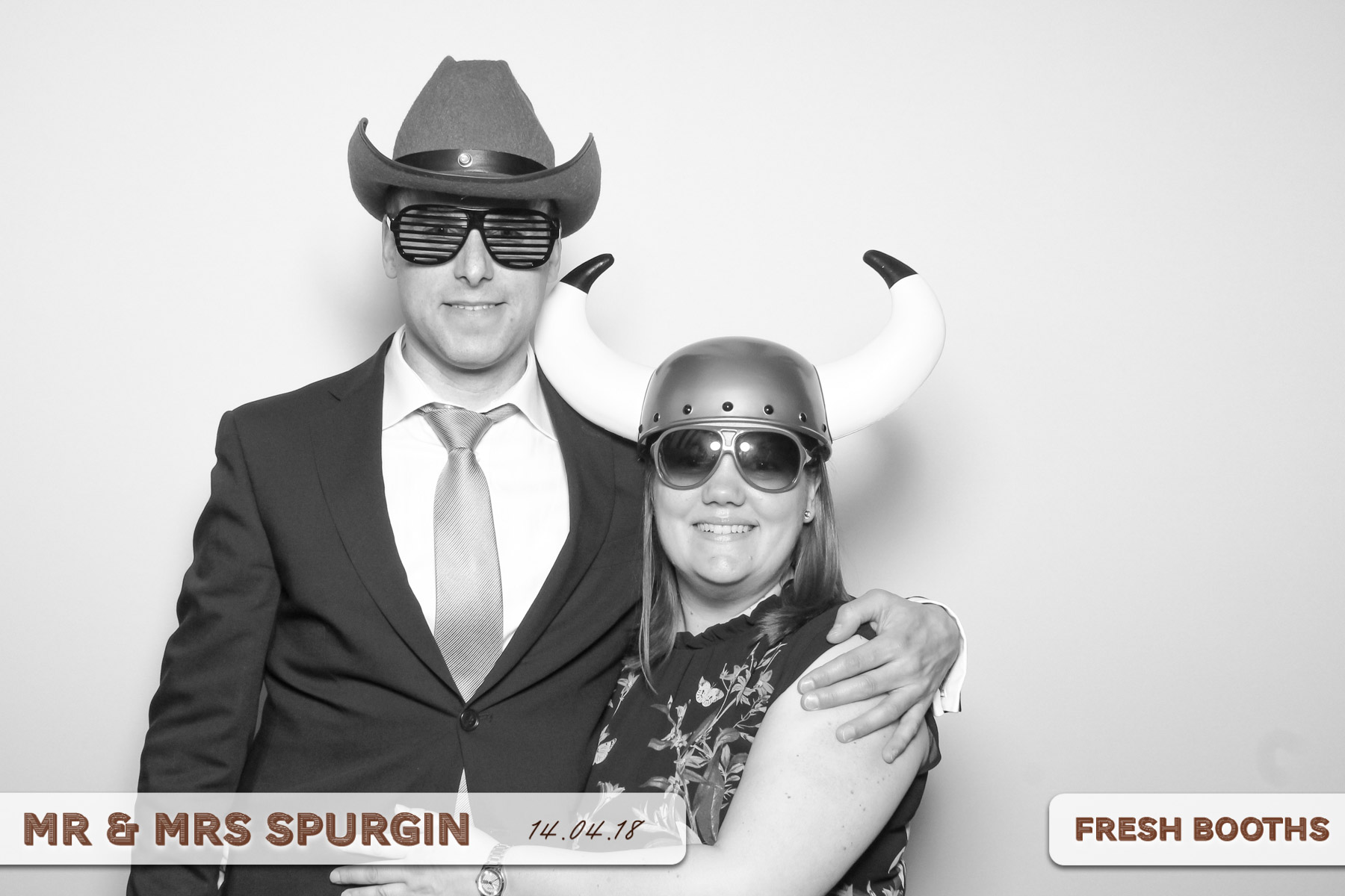 Mr & Mrs Spurgin | View more photos from the event at gallery.freshbooths.com/u/FreshBooths/Mr-Mrs-Spurgin