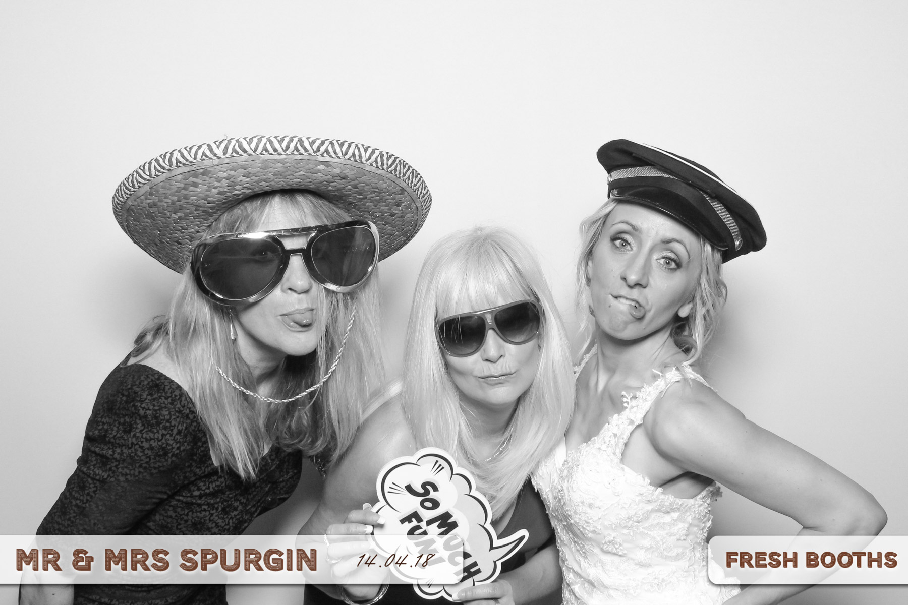 Mr & Mrs Spurgin | View more photos from the event at gallery.freshbooths.com/u/FreshBooths/Mr-Mrs-Spurgin