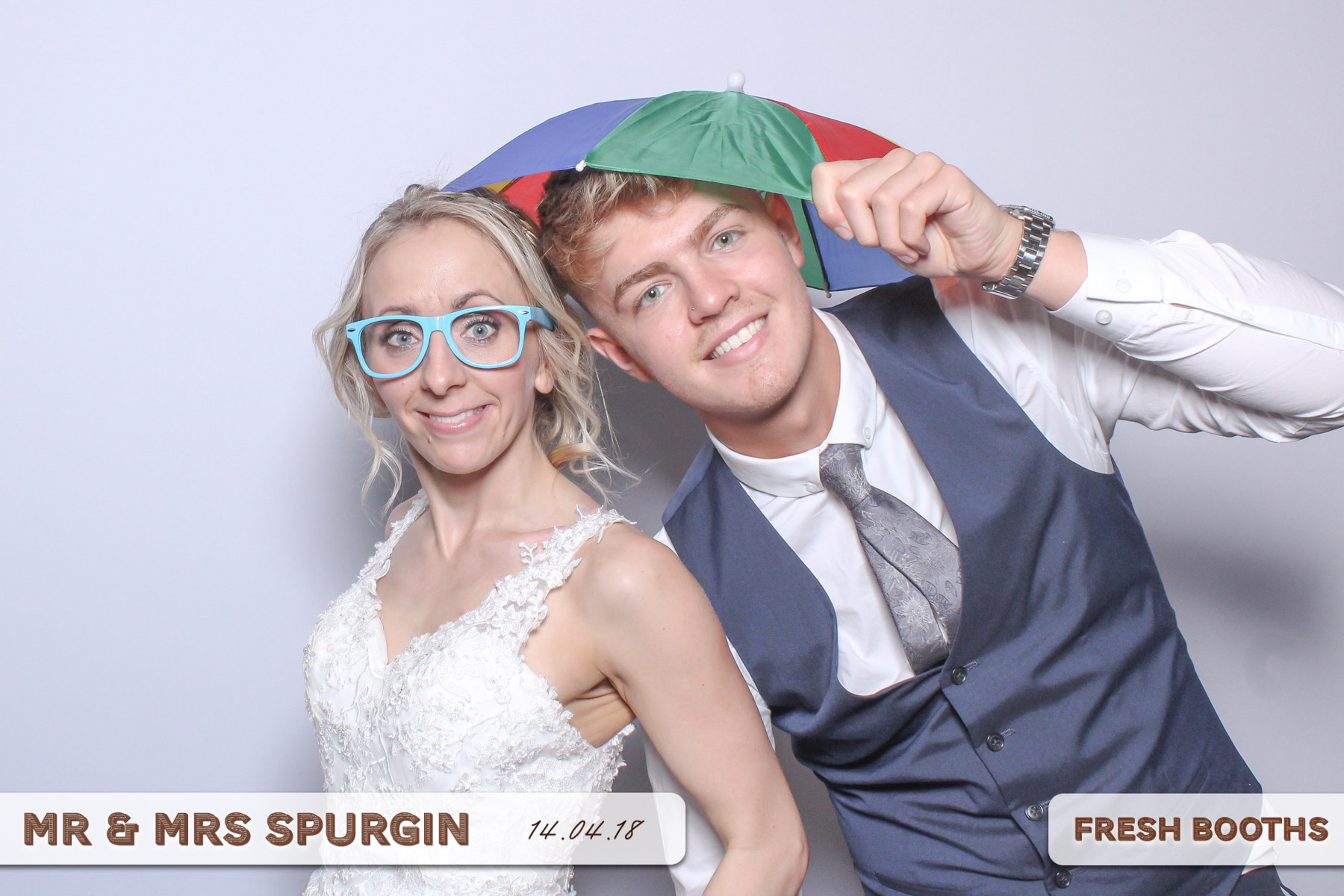 Mr & Mrs Spurgin | View more photos from the event at gallery.freshbooths.com/u/FreshBooths/Mr-Mrs-Spurgin