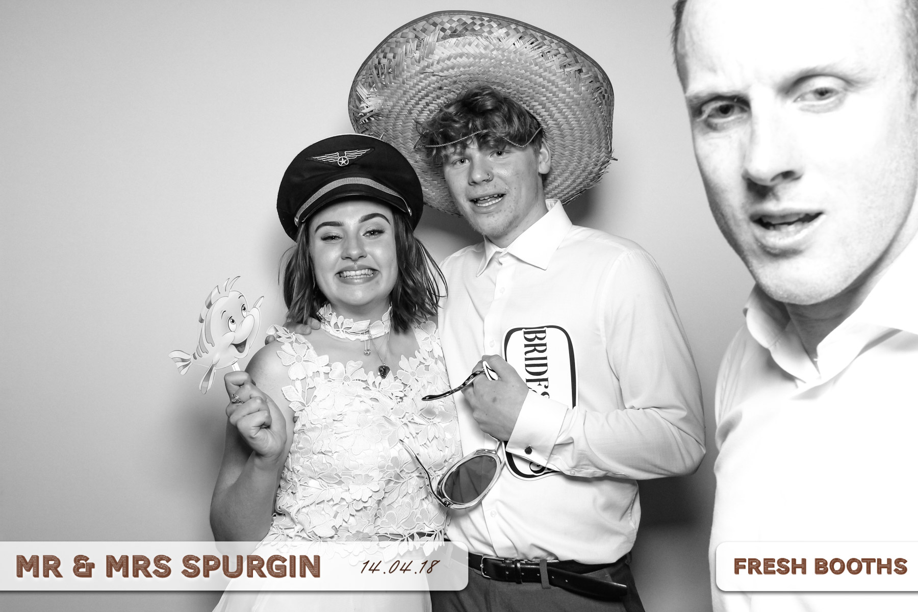 Mr & Mrs Spurgin | View more photos from the event at gallery.freshbooths.com/u/FreshBooths/Mr-Mrs-Spurgin