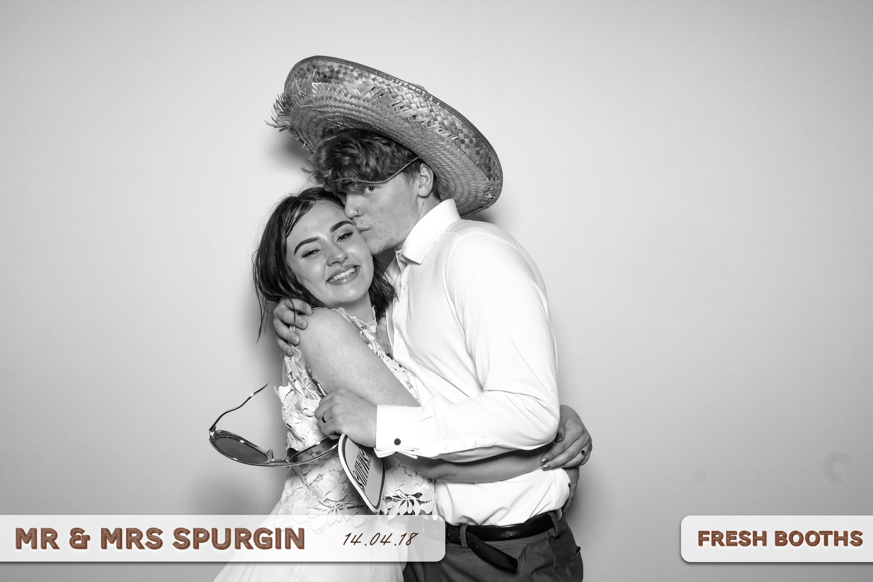 Mr & Mrs Spurgin | View more photos from the event at gallery.freshbooths.com/u/FreshBooths/Mr-Mrs-Spurgin