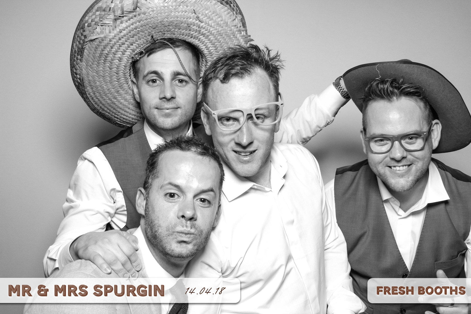 Mr & Mrs Spurgin | View more photos from the event at gallery.freshbooths.com/u/FreshBooths/Mr-Mrs-Spurgin