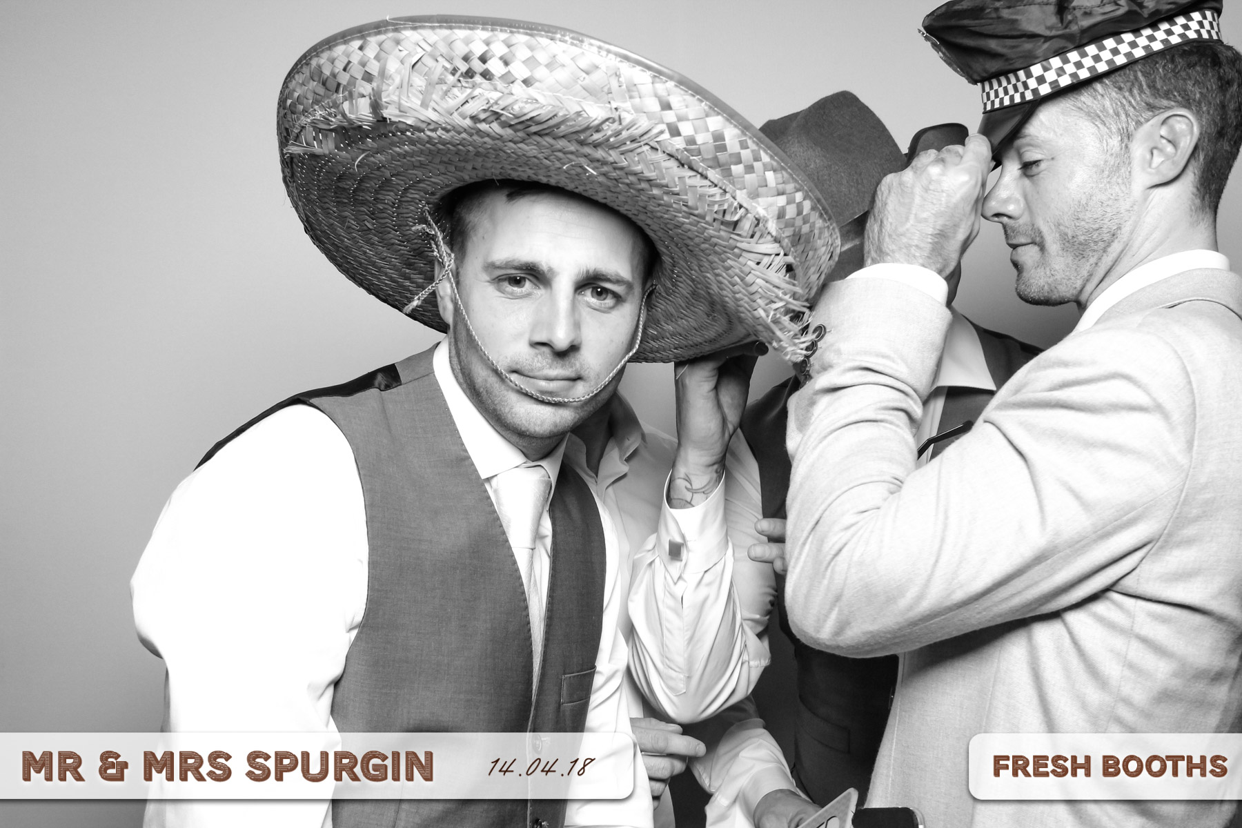 Mr & Mrs Spurgin | View more photos from the event at gallery.freshbooths.com/u/FreshBooths/Mr-Mrs-Spurgin
