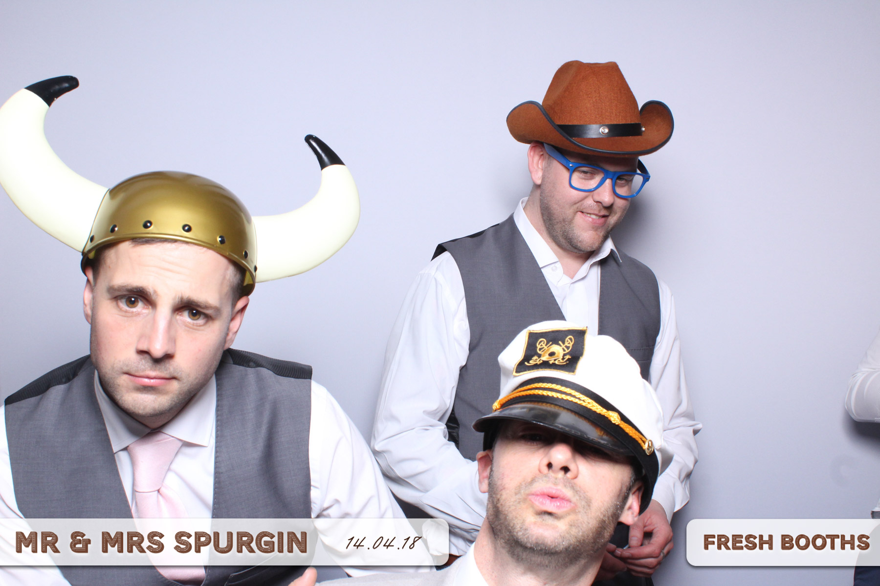 Mr & Mrs Spurgin | View more photos from the event at gallery.freshbooths.com/u/FreshBooths/Mr-Mrs-Spurgin