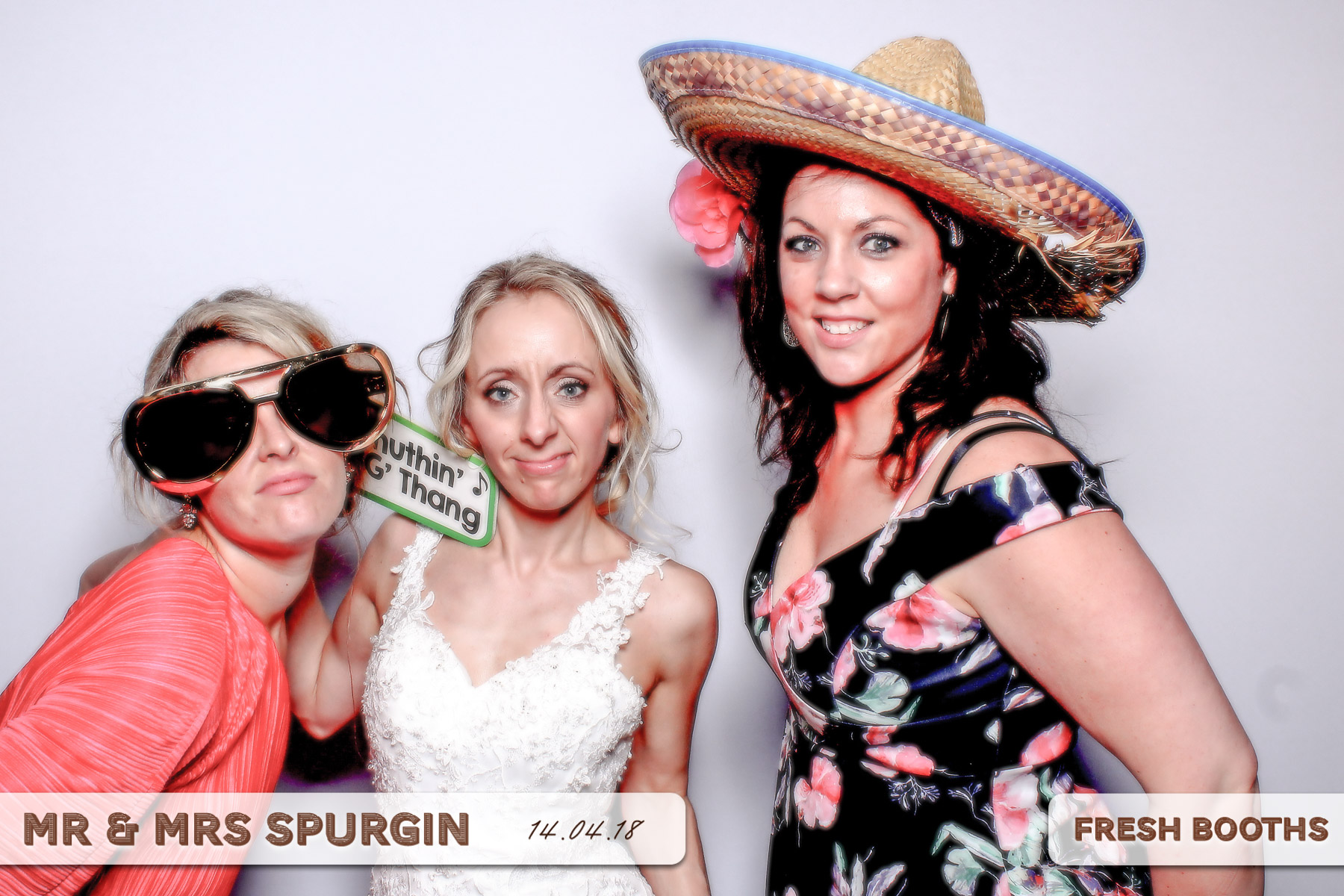 Mr & Mrs Spurgin | View more photos from the event at gallery.freshbooths.com/u/FreshBooths/Mr-Mrs-Spurgin