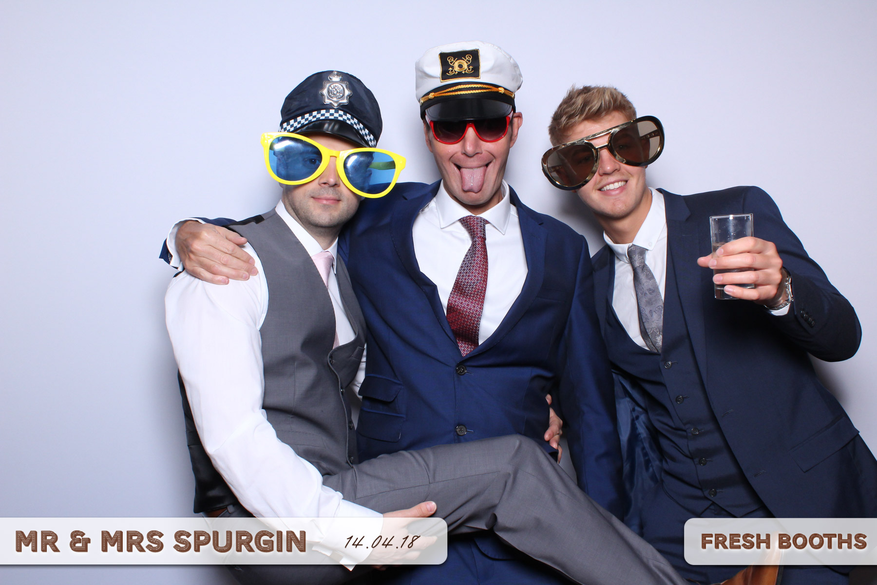 Mr & Mrs Spurgin | View more photos from the event at gallery.freshbooths.com/u/FreshBooths/Mr-Mrs-Spurgin