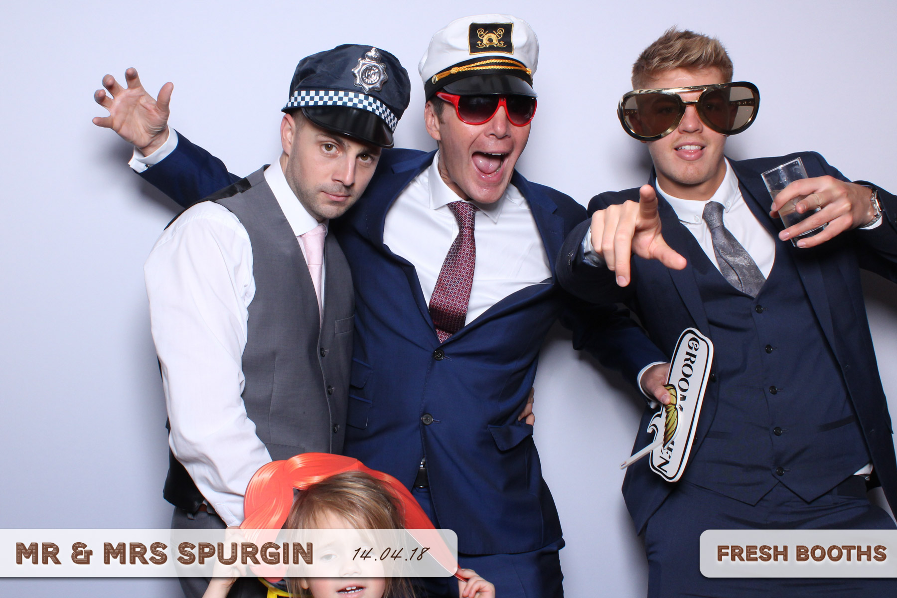 Mr & Mrs Spurgin | View more photos from the event at gallery.freshbooths.com/u/FreshBooths/Mr-Mrs-Spurgin