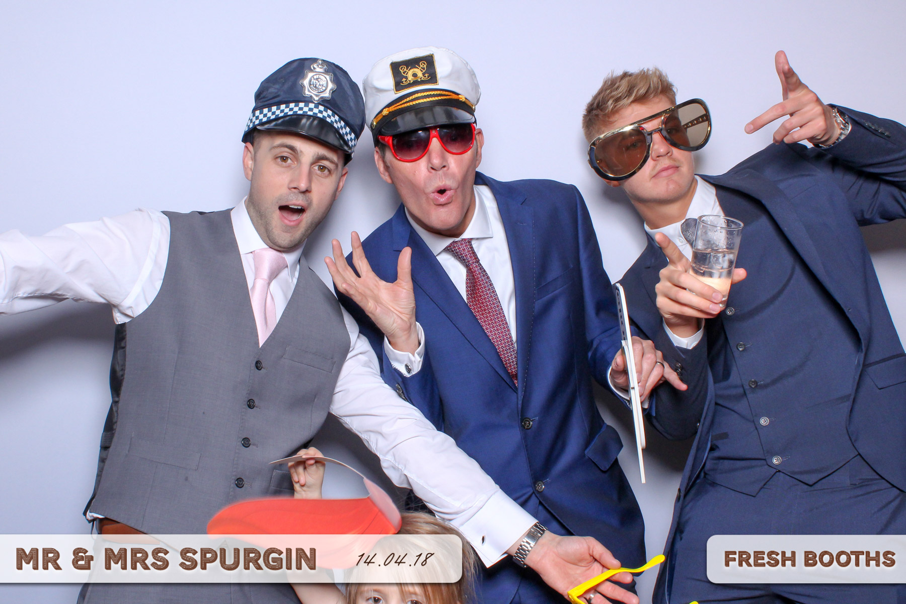 Mr & Mrs Spurgin | View more photos from the event at gallery.freshbooths.com/u/FreshBooths/Mr-Mrs-Spurgin