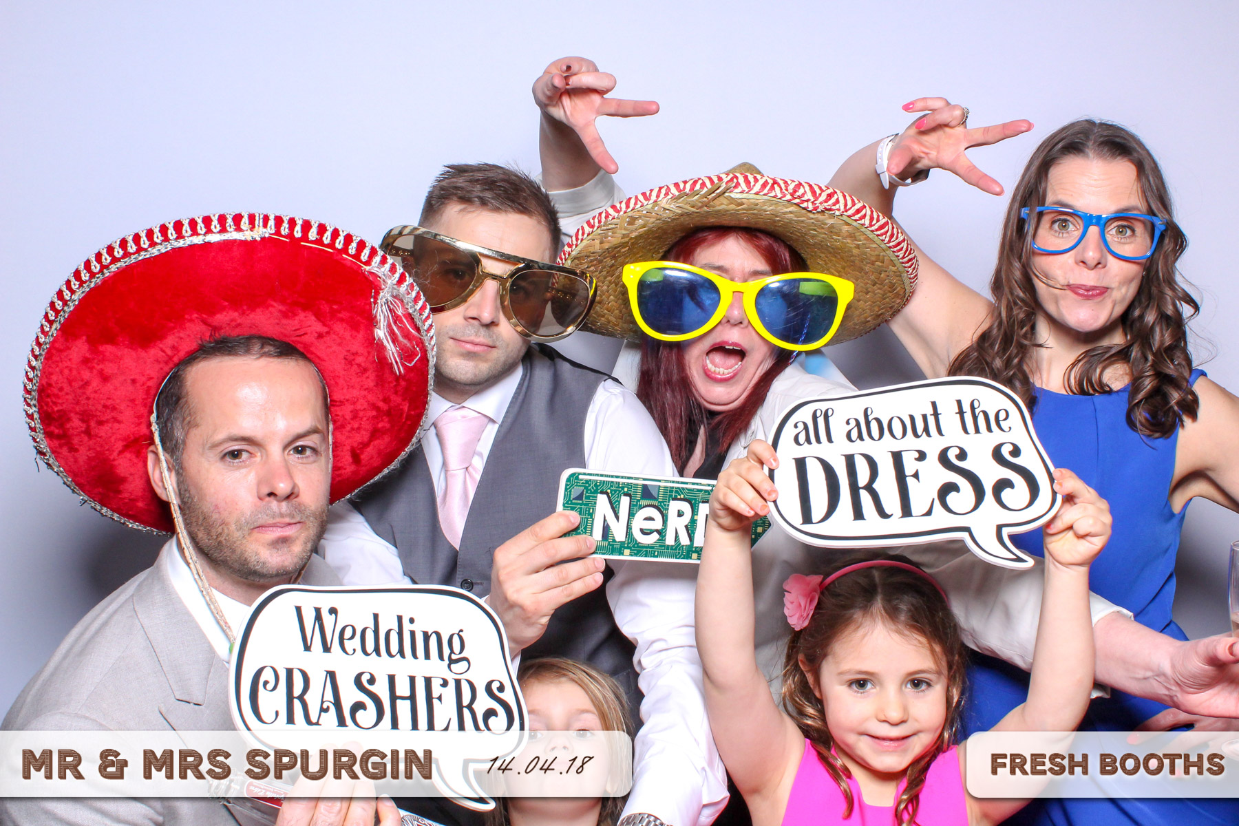 Mr & Mrs Spurgin | View more photos from the event at gallery.freshbooths.com/u/FreshBooths/Mr-Mrs-Spurgin