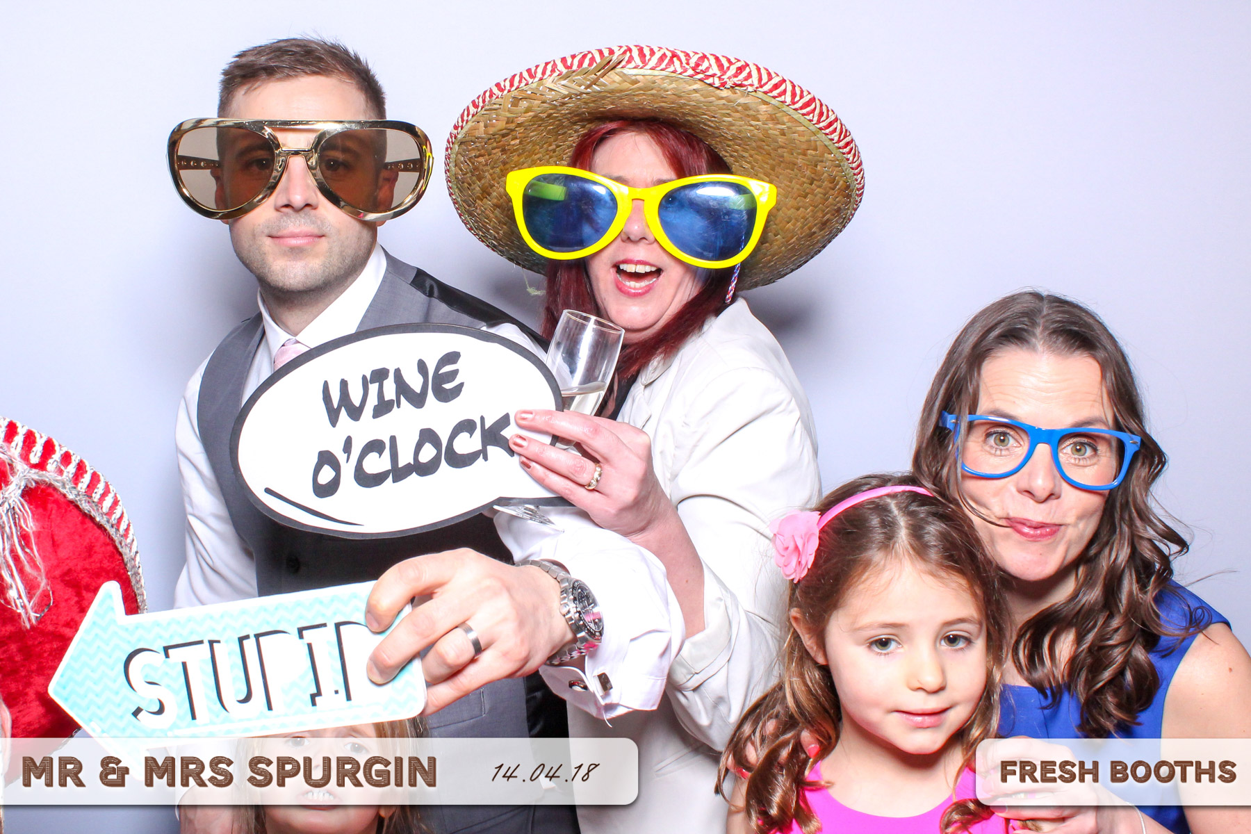 Mr & Mrs Spurgin | View more photos from the event at gallery.freshbooths.com/u/FreshBooths/Mr-Mrs-Spurgin