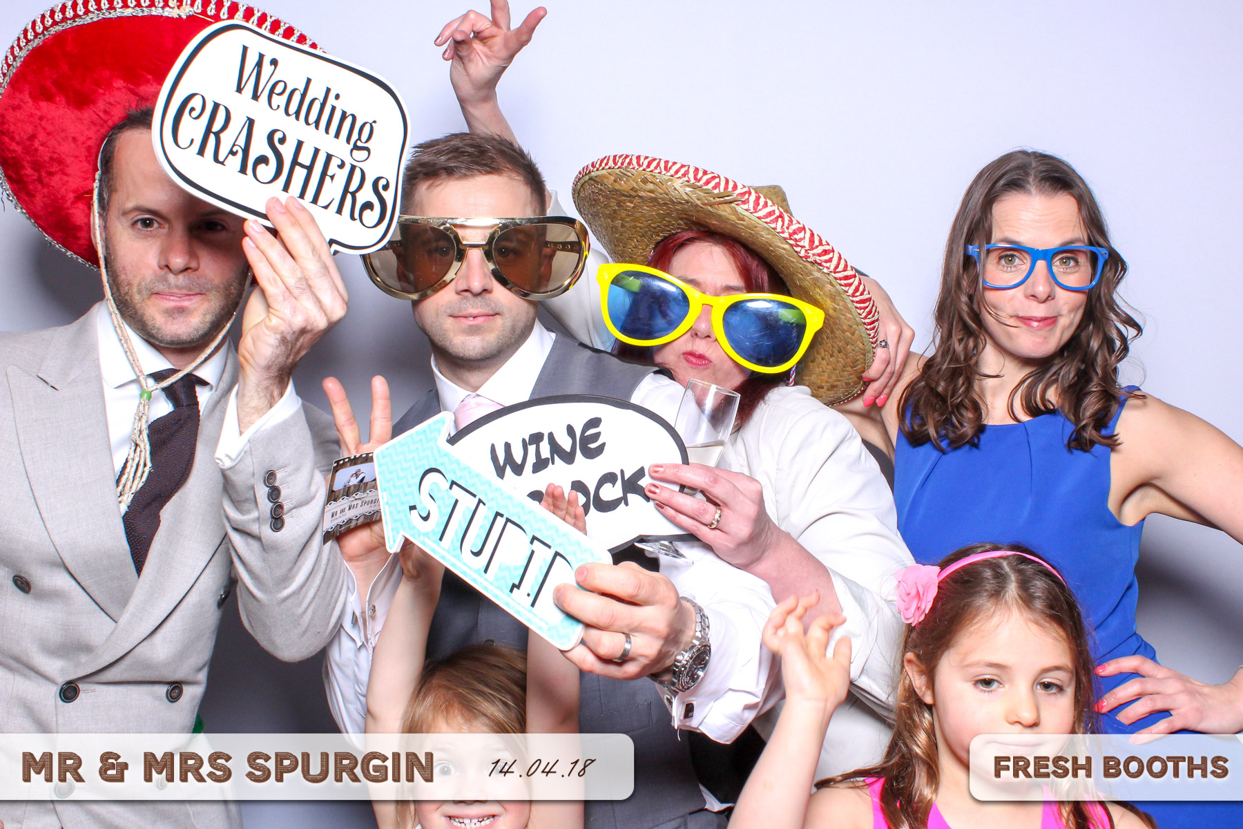 Mr & Mrs Spurgin | View more photos from the event at gallery.freshbooths.com/u/FreshBooths/Mr-Mrs-Spurgin