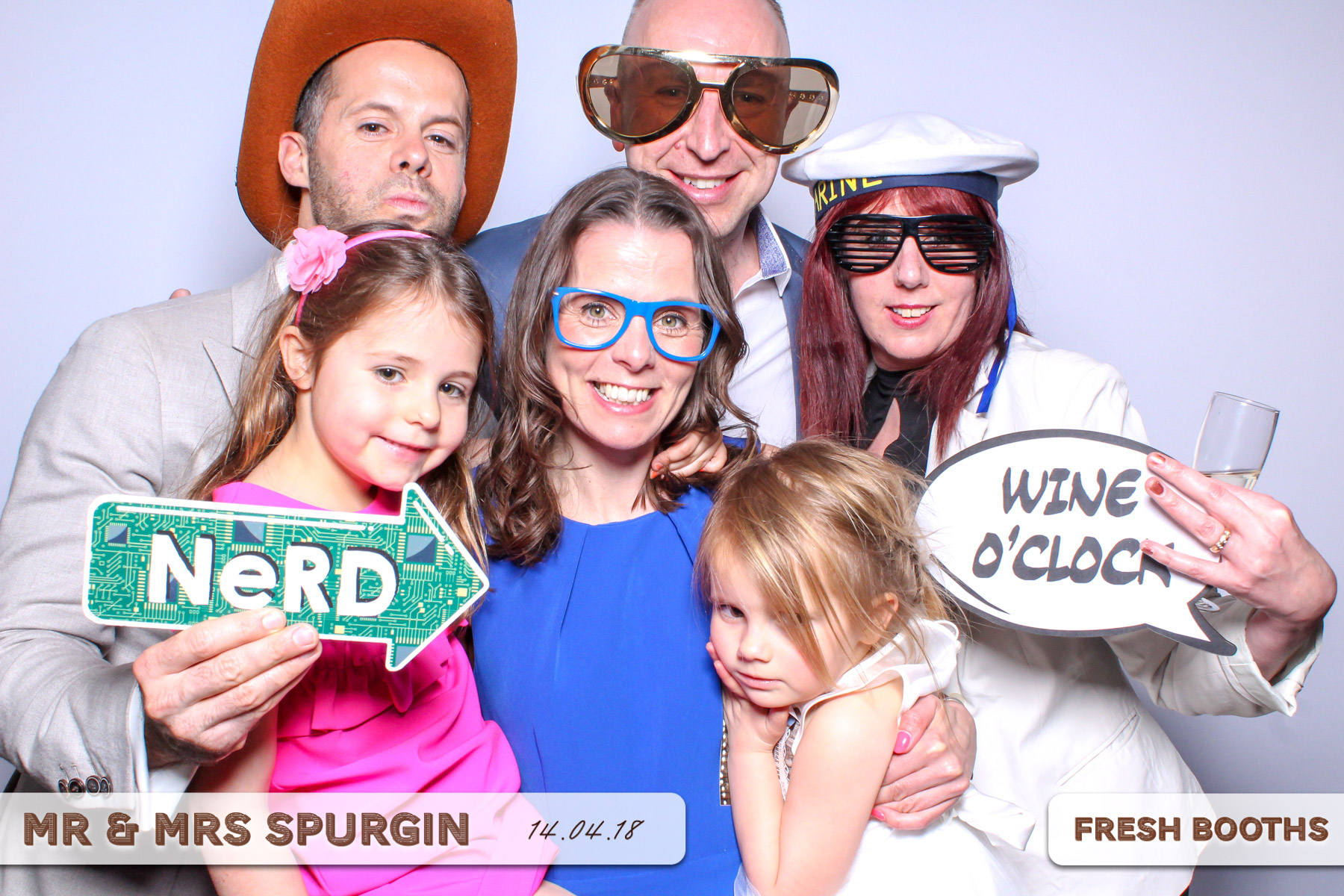 Mr & Mrs Spurgin | View more photos from the event at gallery.freshbooths.com/u/FreshBooths/Mr-Mrs-Spurgin