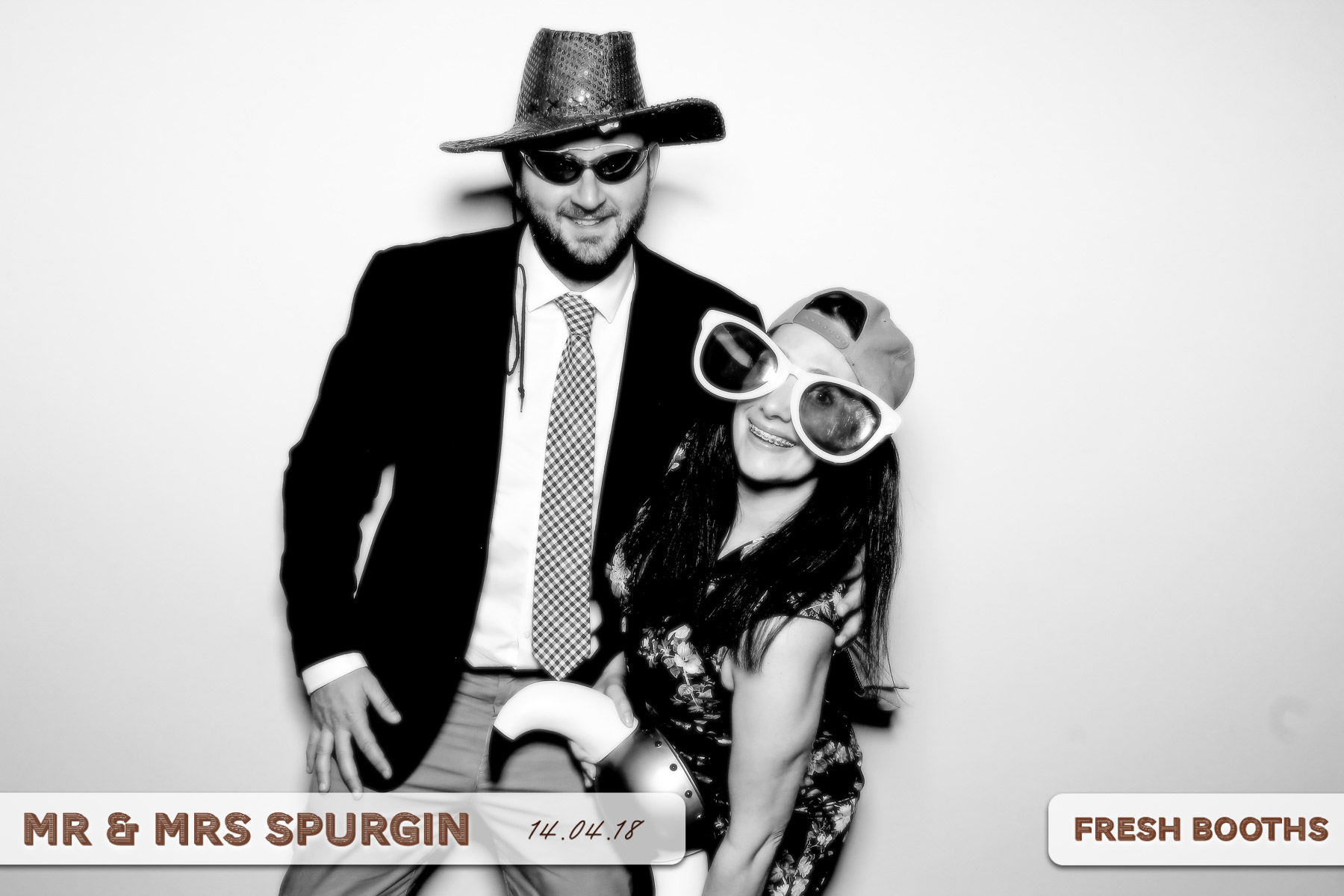 Mr & Mrs Spurgin | View more photos from the event at gallery.freshbooths.com/u/FreshBooths/Mr-Mrs-Spurgin