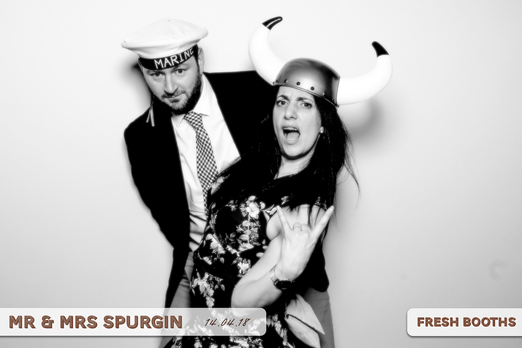 Mr & Mrs Spurgin | View more photos from the event at gallery.freshbooths.com/u/FreshBooths/Mr-Mrs-Spurgin