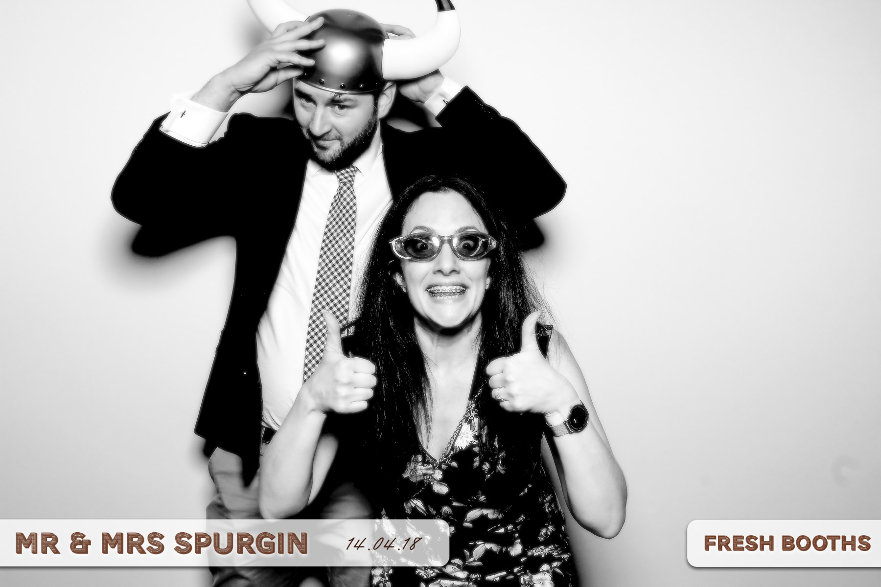 Mr & Mrs Spurgin | View more photos from the event at gallery.freshbooths.com/u/FreshBooths/Mr-Mrs-Spurgin