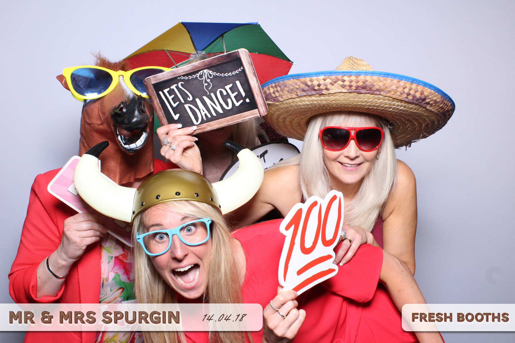 Mr & Mrs Spurgin | View more photos from the event at gallery.freshbooths.com/u/FreshBooths/Mr-Mrs-Spurgin