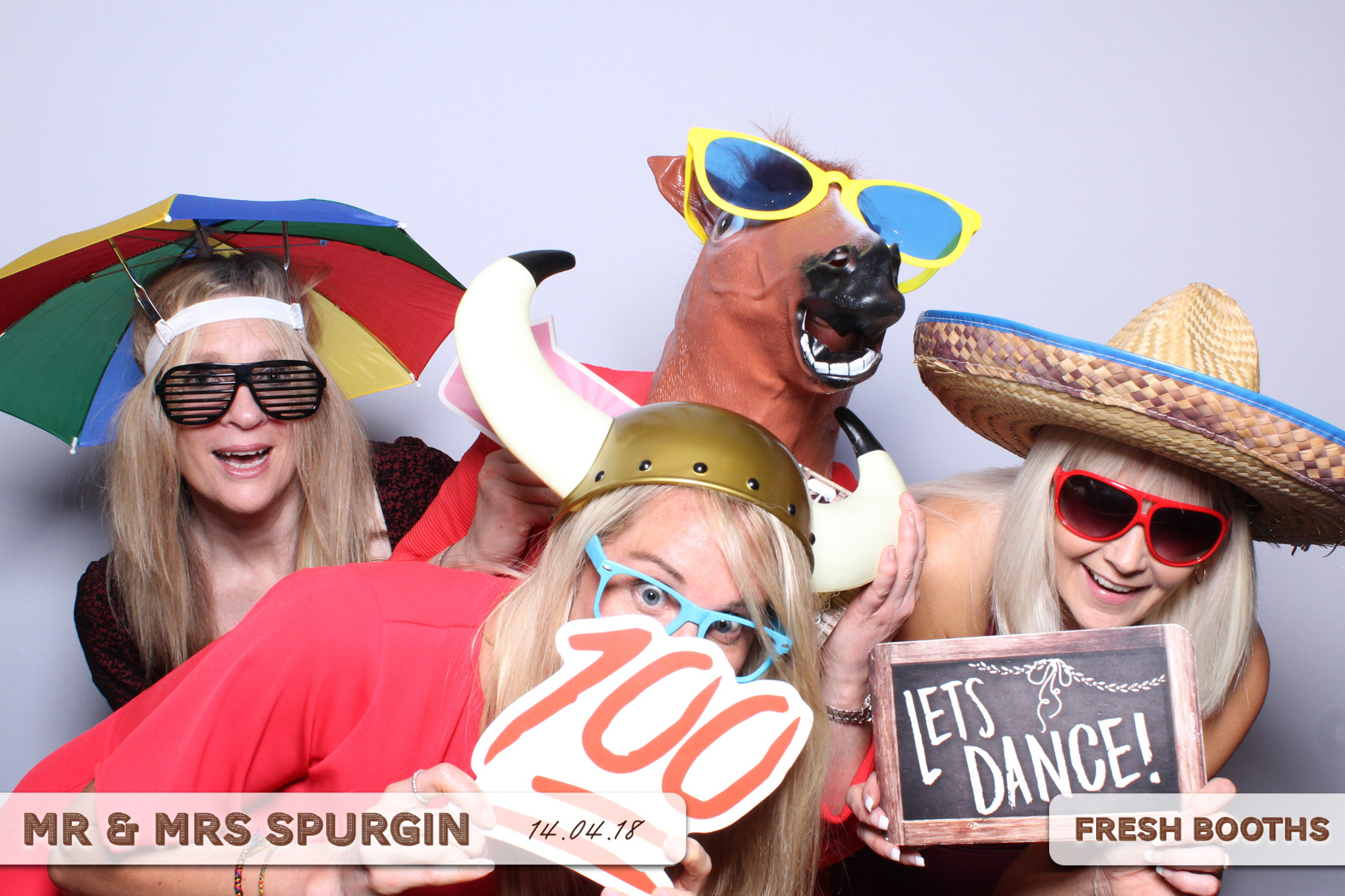 Mr & Mrs Spurgin | View more photos from the event at gallery.freshbooths.com/u/FreshBooths/Mr-Mrs-Spurgin