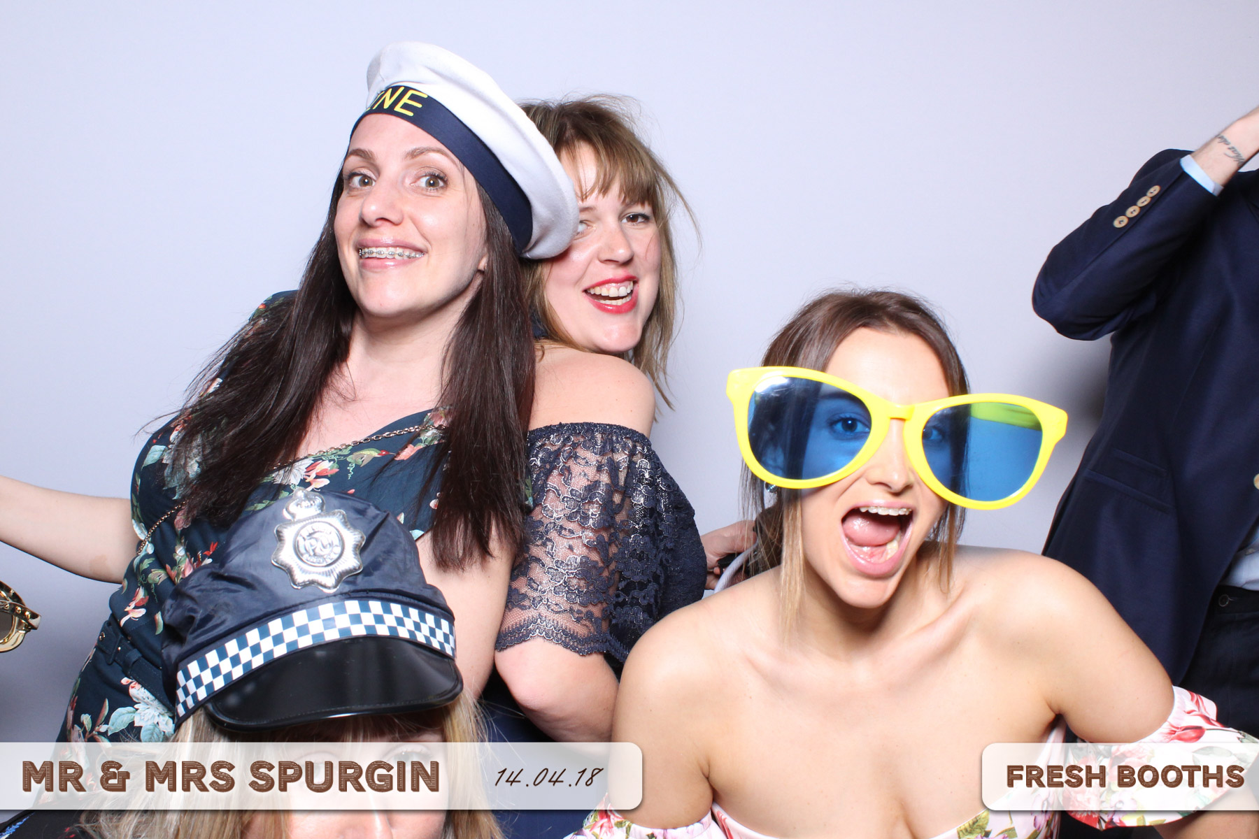 Mr & Mrs Spurgin | View more photos from the event at gallery.freshbooths.com/u/FreshBooths/Mr-Mrs-Spurgin