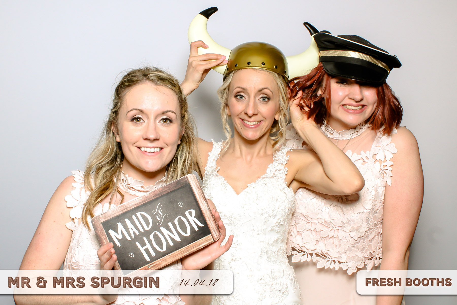 Mr & Mrs Spurgin | View more photos from the event at gallery.freshbooths.com/u/FreshBooths/Mr-Mrs-Spurgin